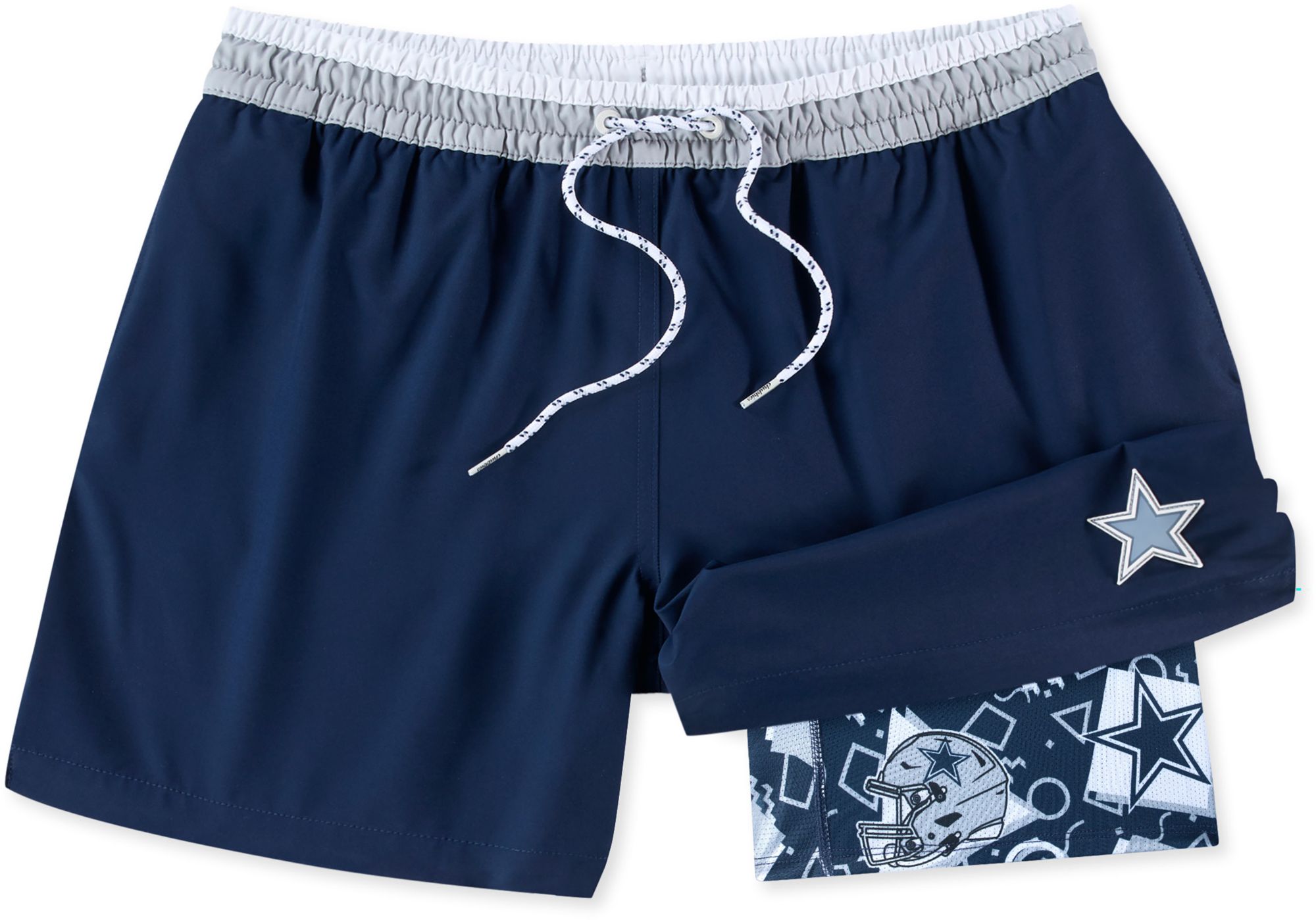 chubbies Men's Dallas Cowboys Game Day Swim Trunks