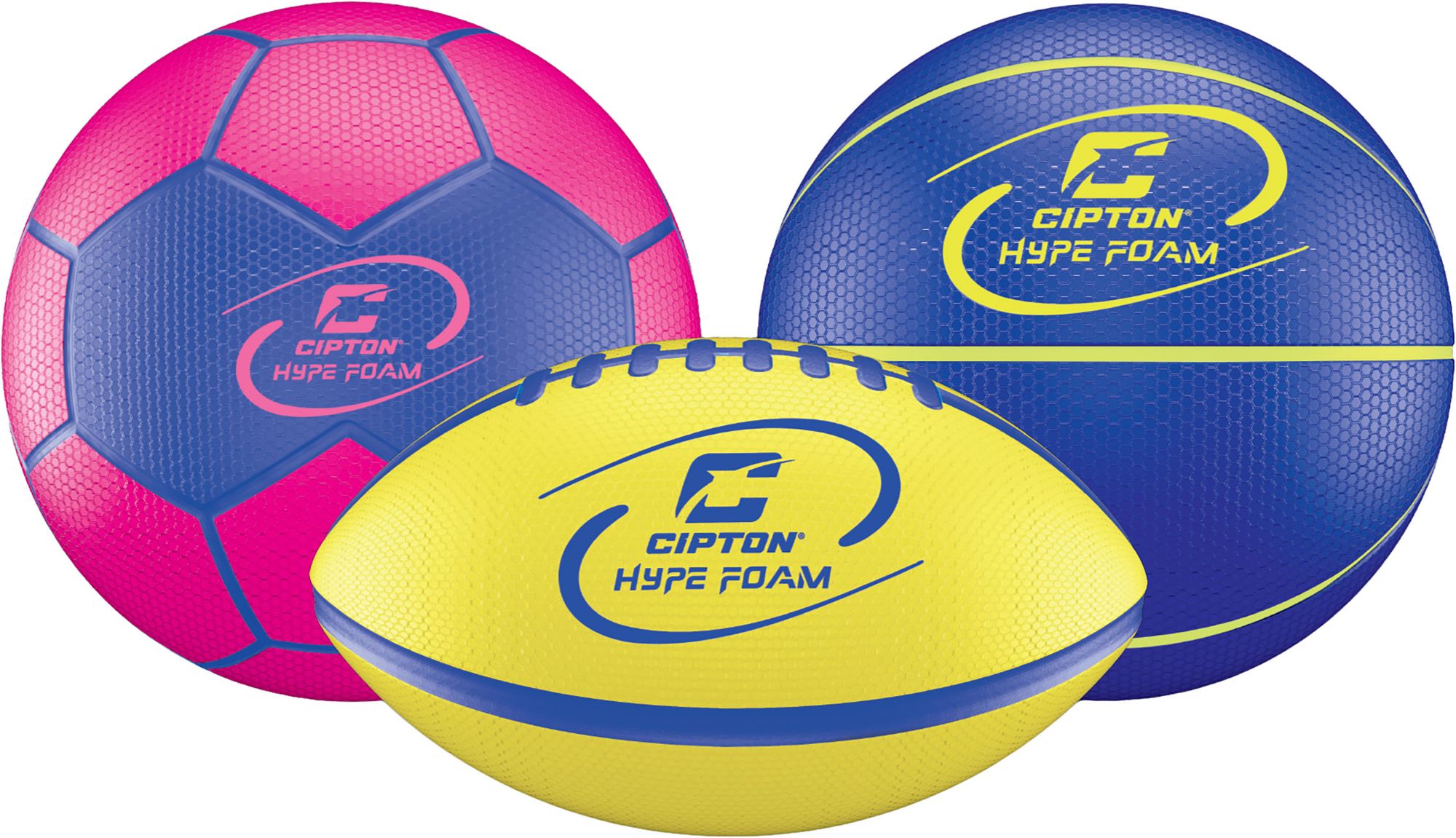 Cipton Hype Foam Multi-Sport Ball Set