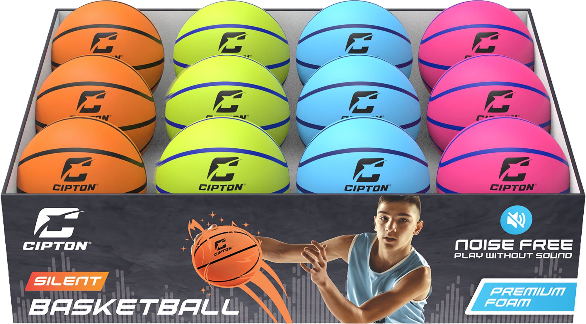 Cipton Silent Mini Basketball - Assorted