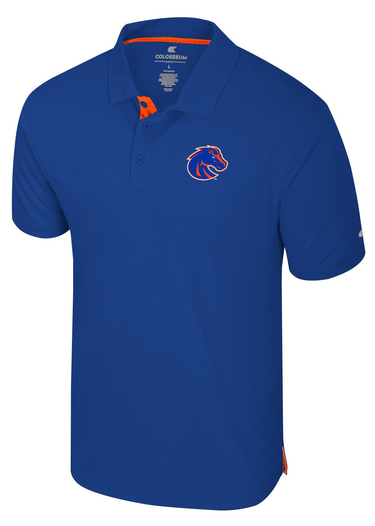 Colosseum Men's Boise State Broncos Royal Polo
