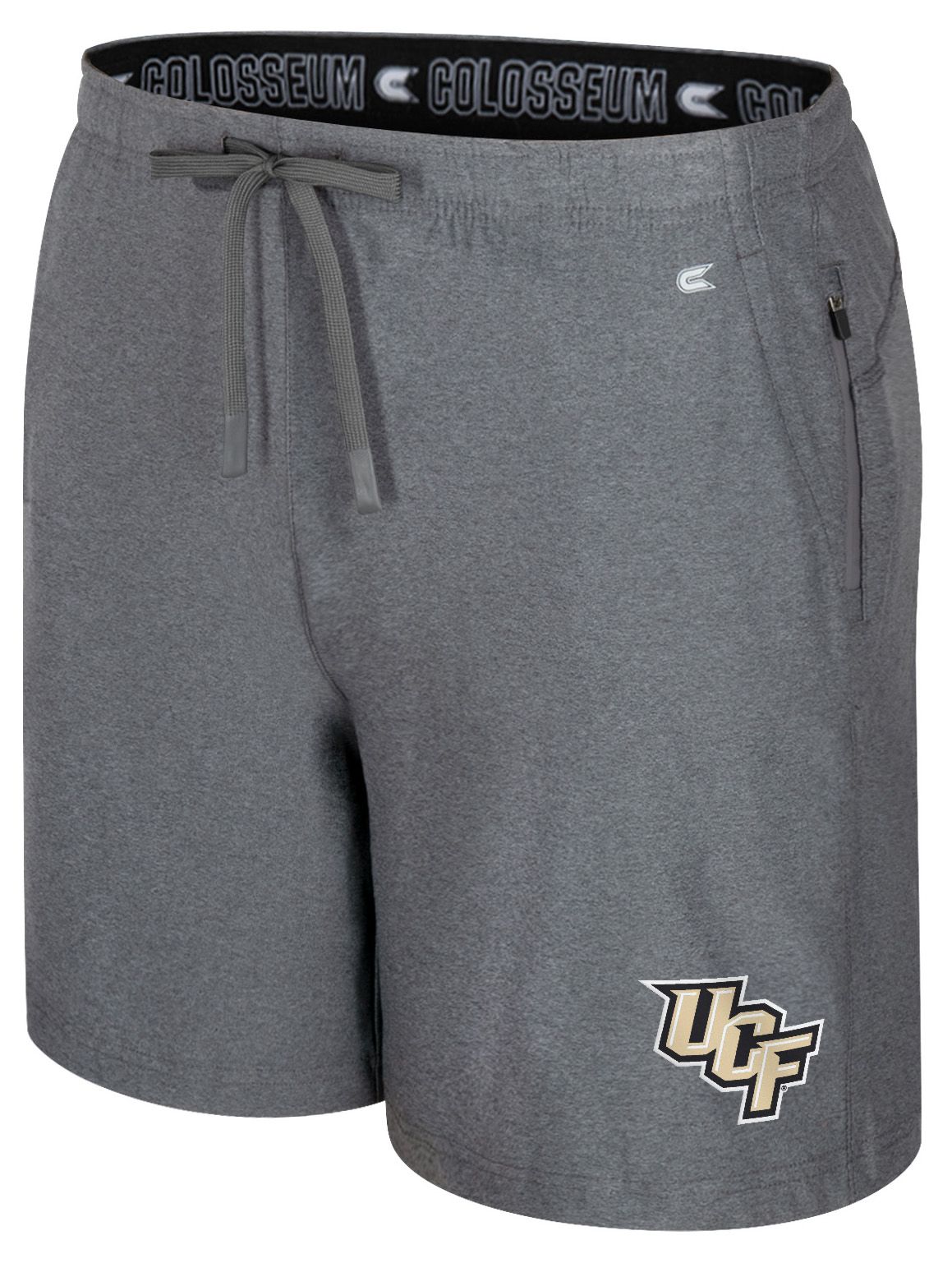 Colosseum Men's UCF Knights Charcoal Gurney Shorts