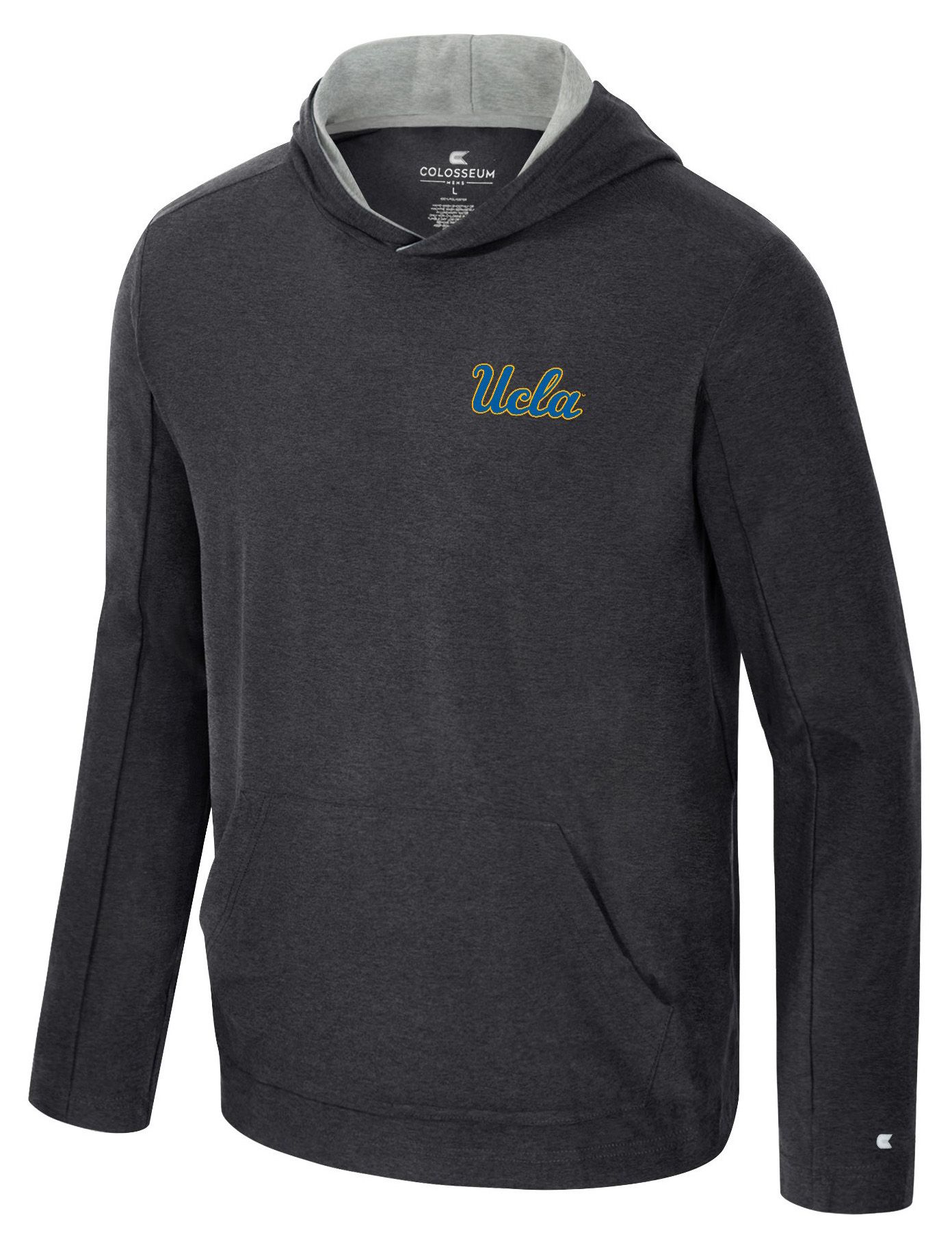 Colosseum Men's UCLA Bruins Blue Long Sleeve Hoodie Shirt