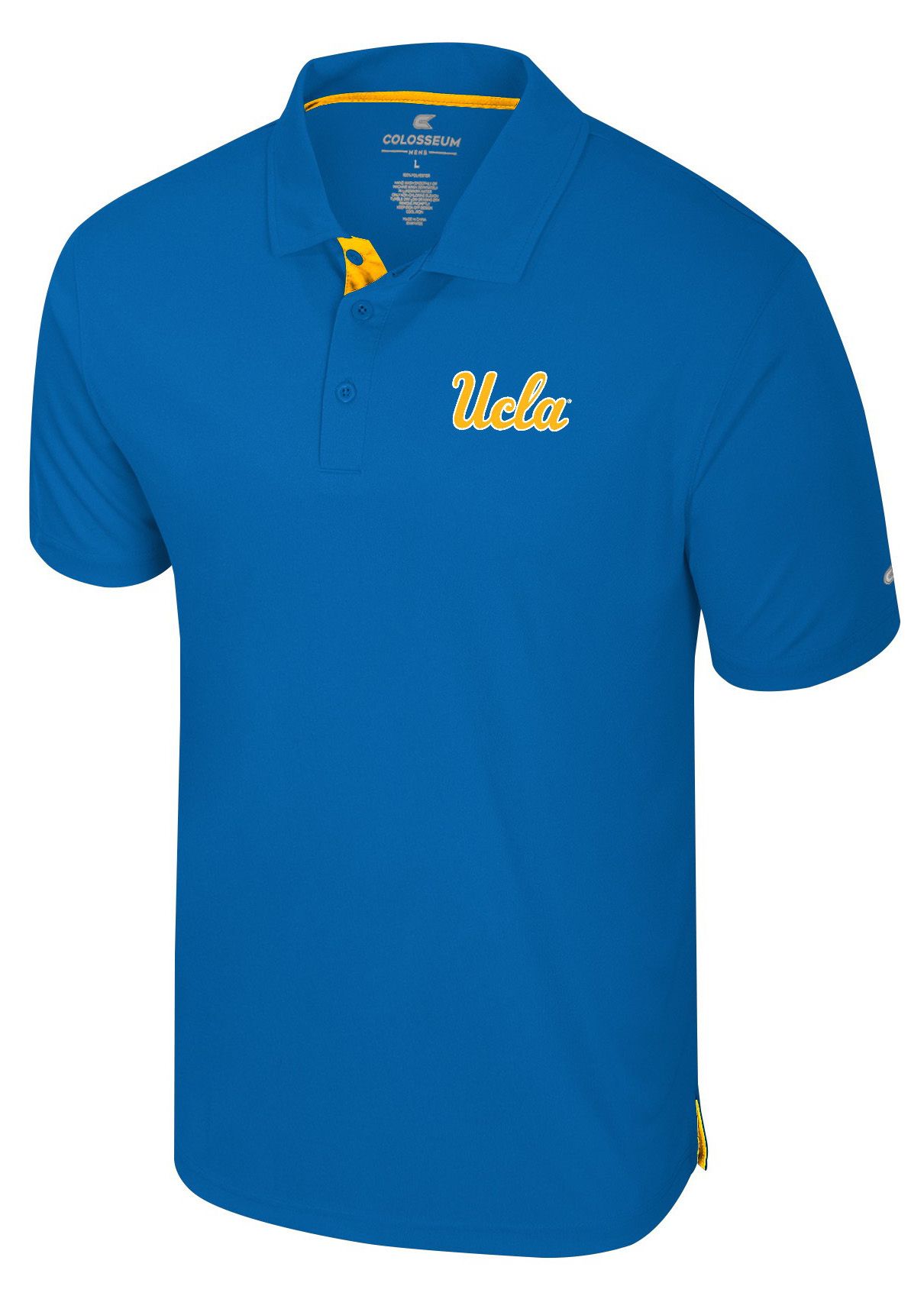 Colosseum Men's UCLA Bruins Blue Polo