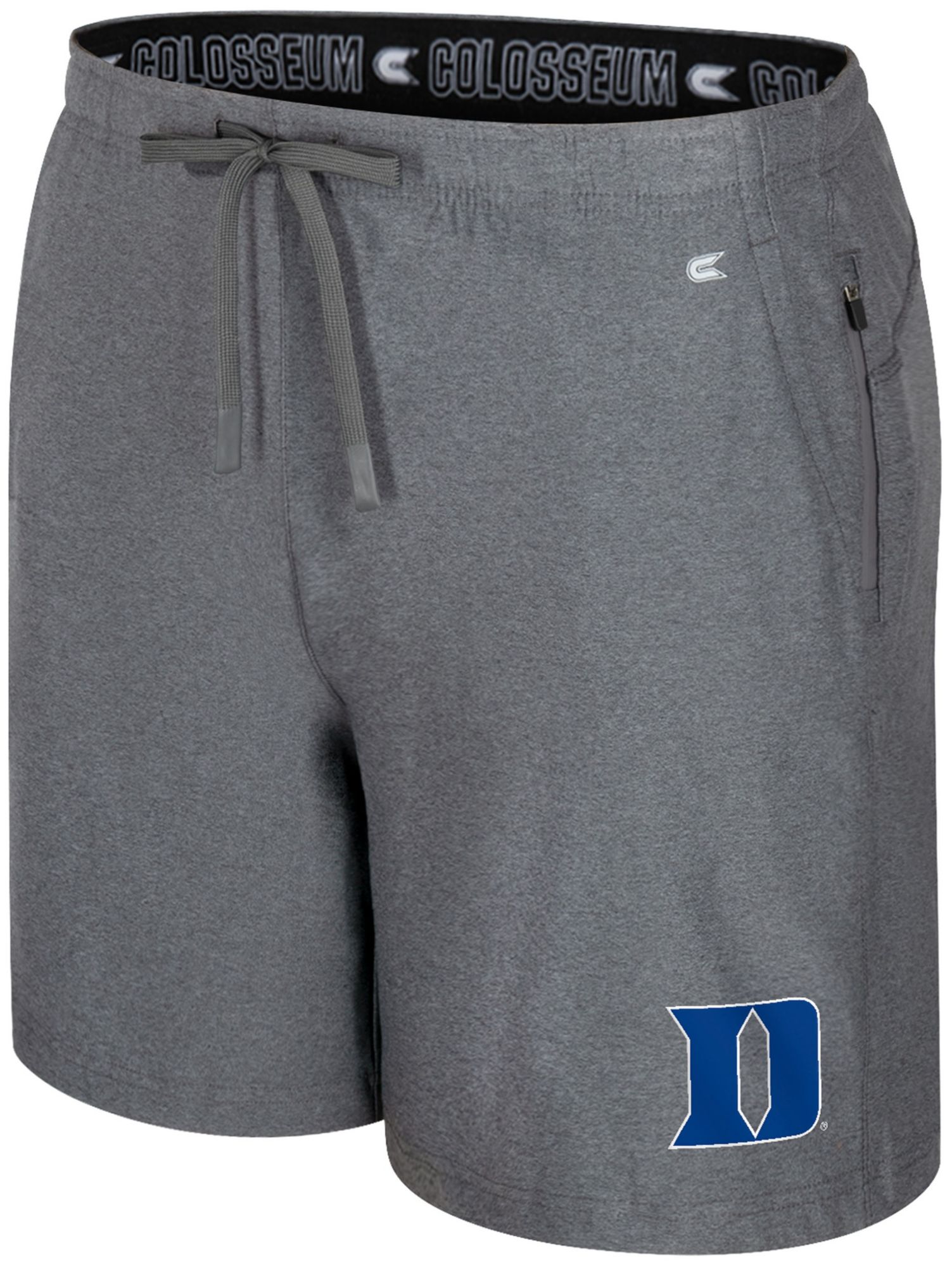 Colosseum Men's Duke Blue Devils Charcoal Gurney Shorts