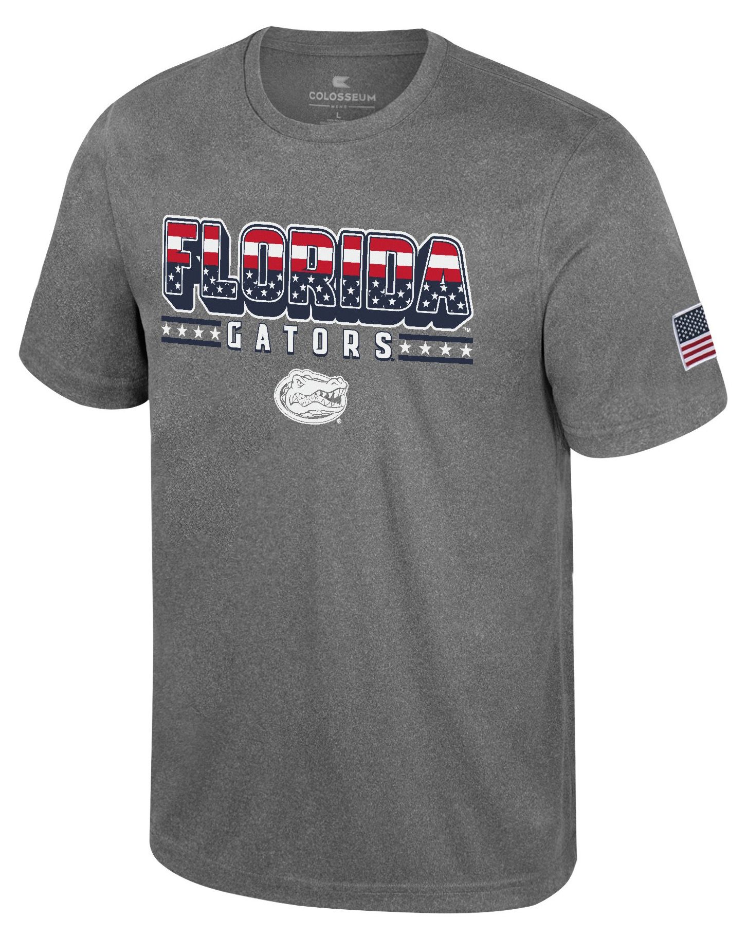 Colosseum Men's Florida Gators Heather Charcoal Blade T-Shirt