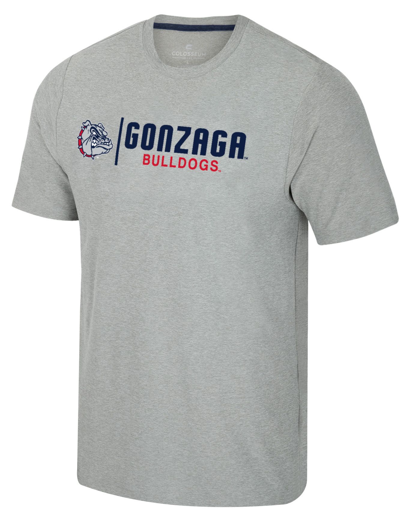 Colosseum Men's Gonzaga Bulldogs Grey Herald T-Shirt