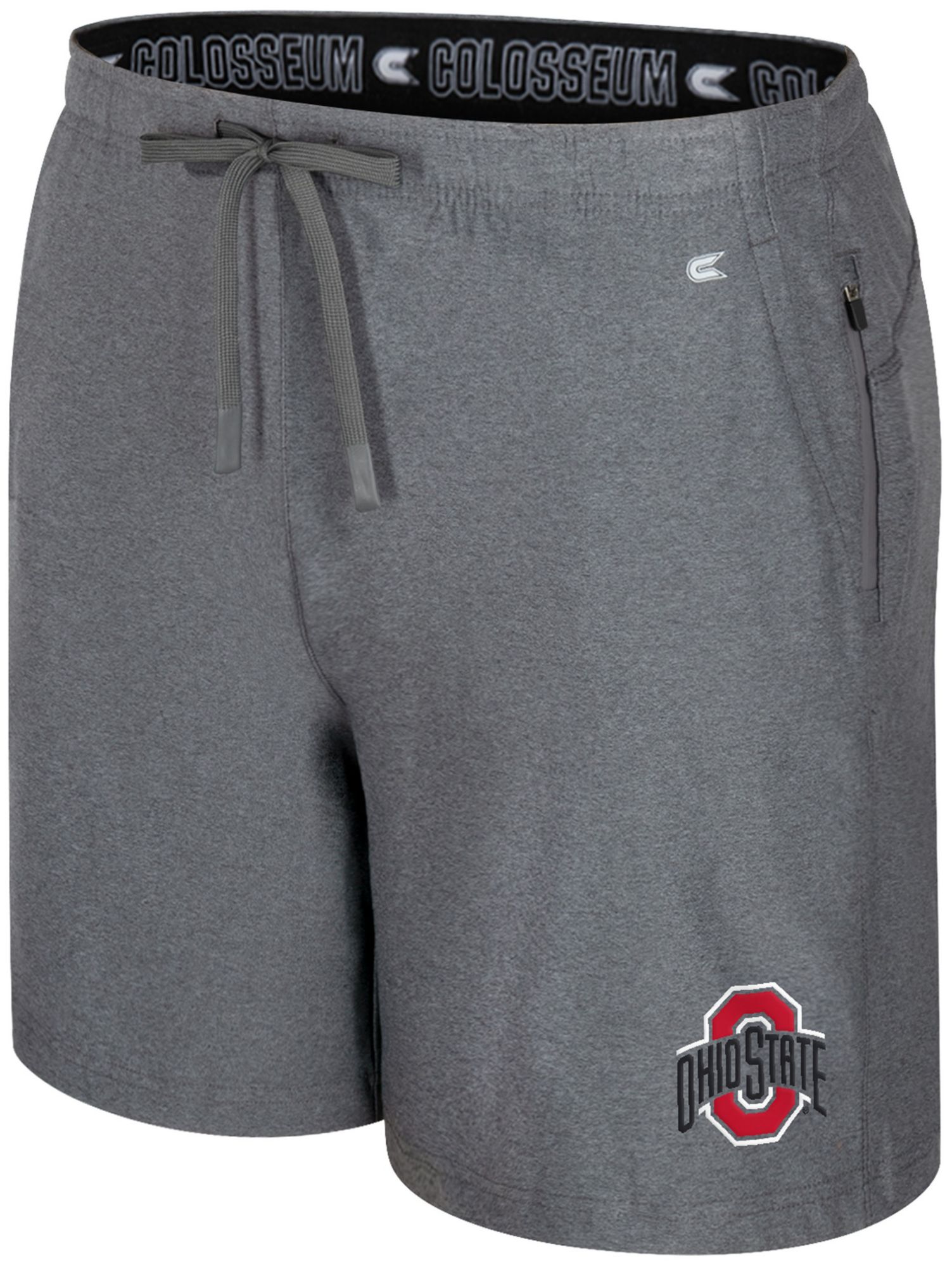 Colosseum Men's Ohio State Buckeyes Charcoal Gurney Shorts