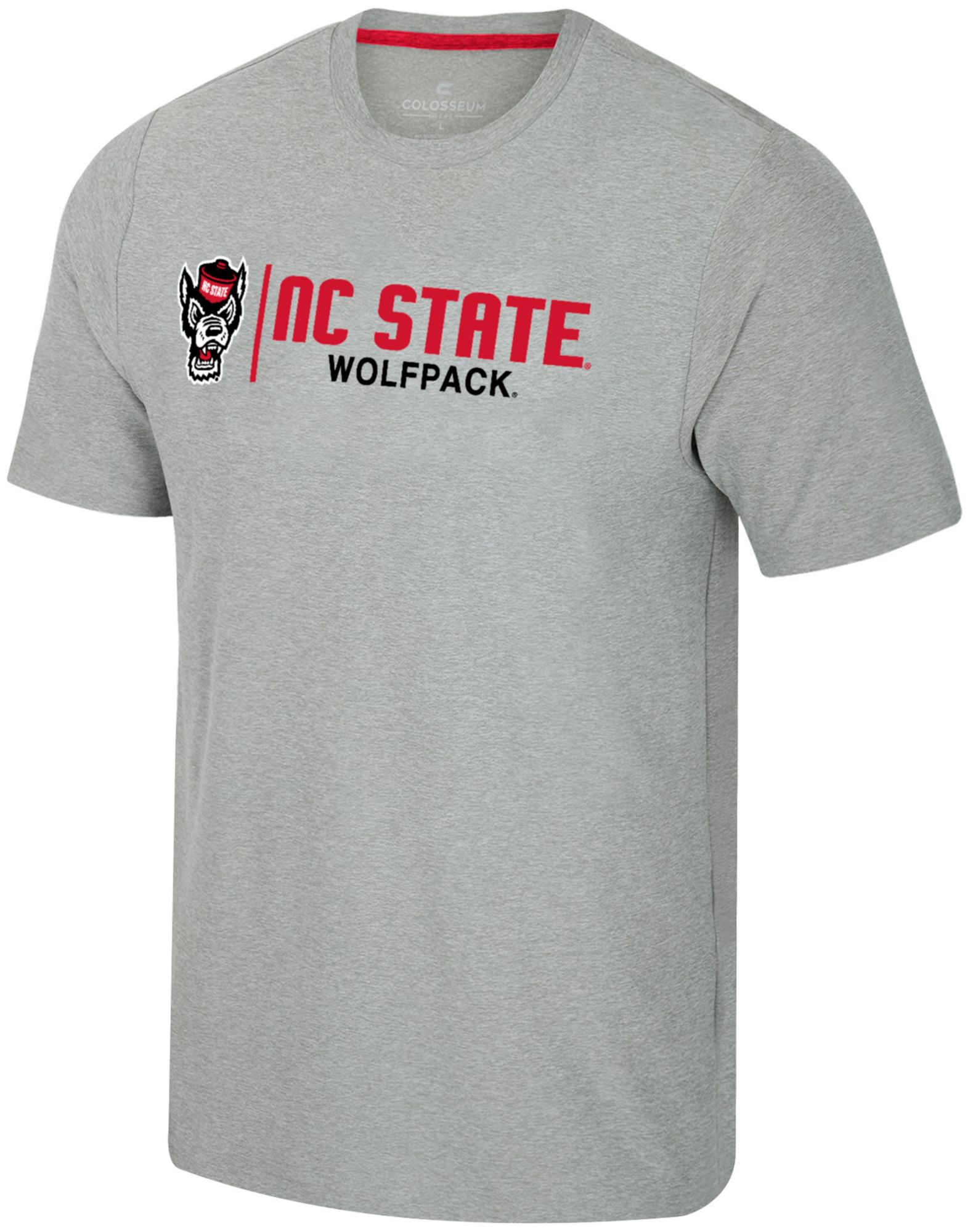 Colosseum Men's NC State Wolfpack Grey Herald T-Shirt