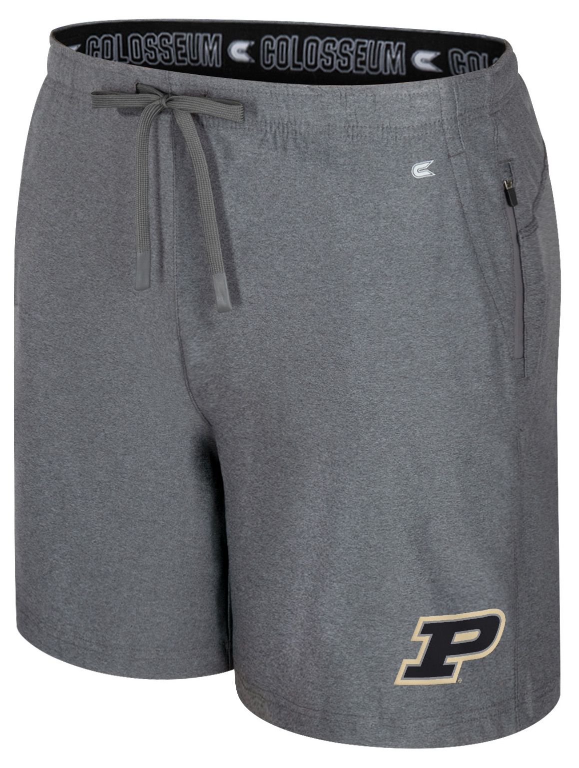 Colosseum Men's Purdue Boilermakers Charcoal Gurney Shorts