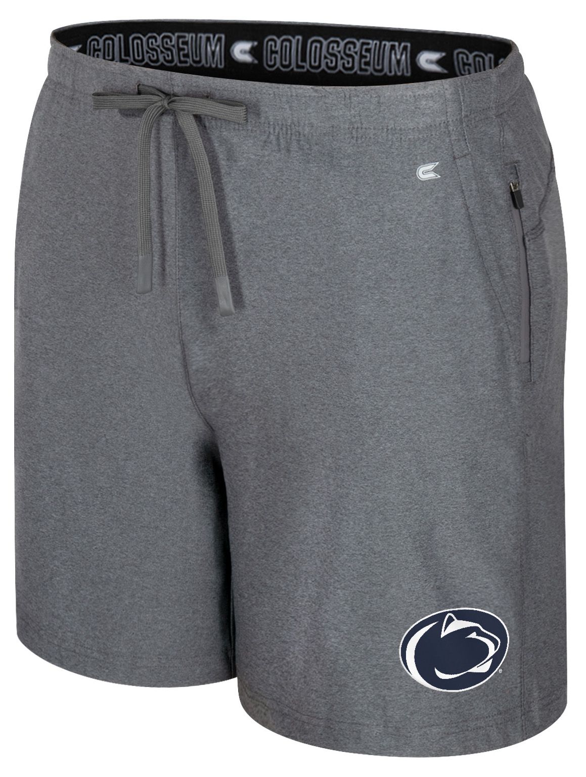Colosseum Men's Penn State Nittany Lions Charcoal Gurney Shorts
