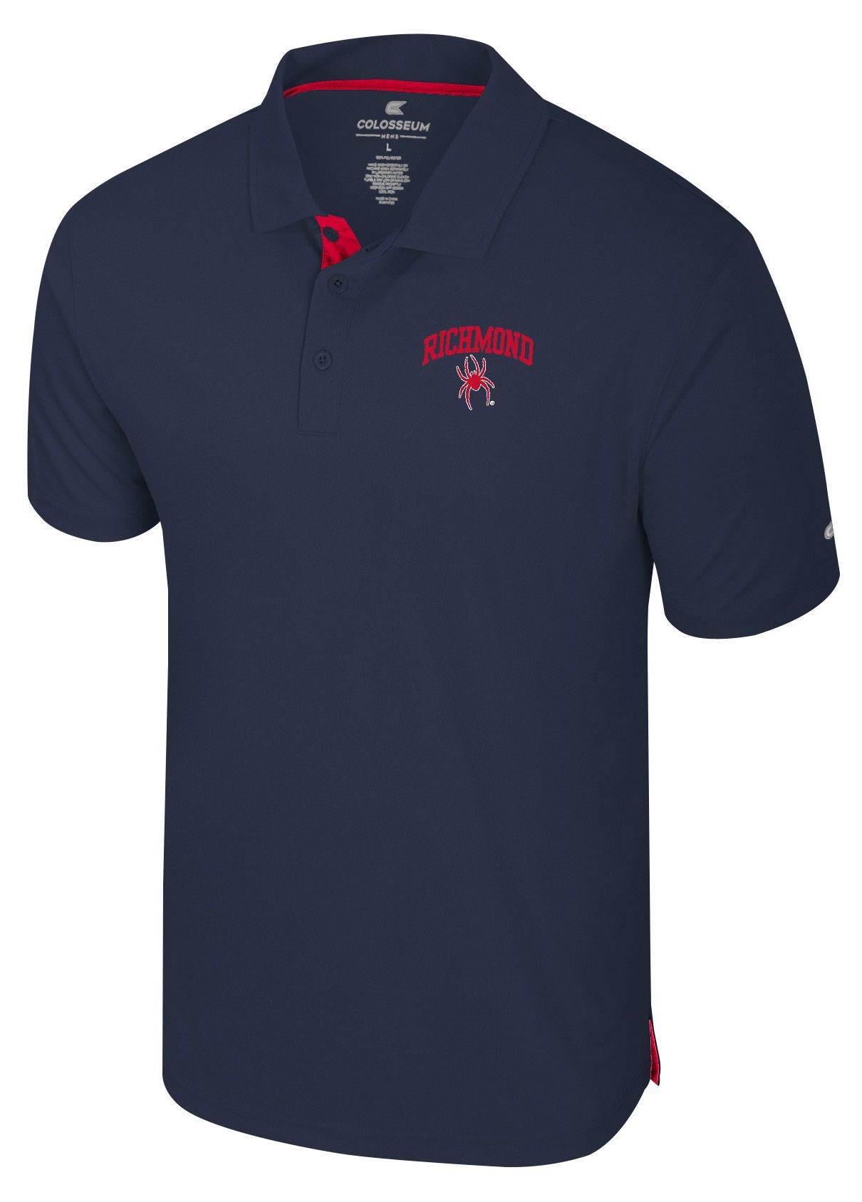 Colosseum Men's Richmond Spiders Navy Polo