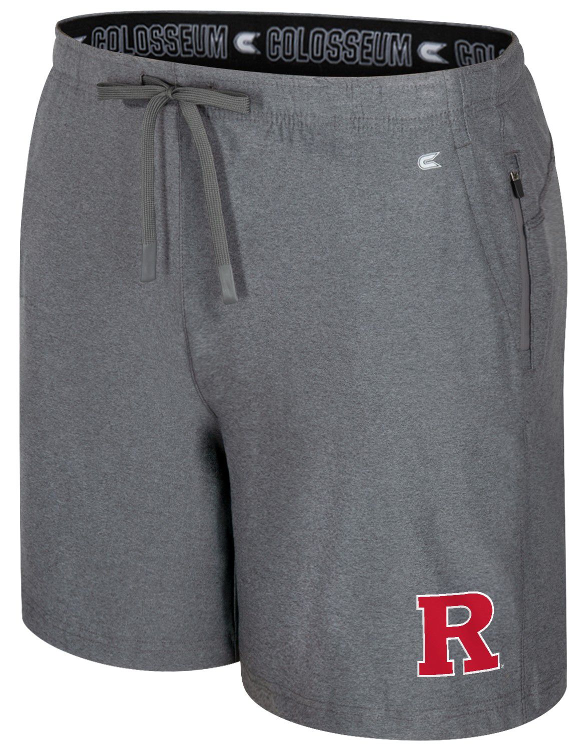 Colosseum Men's Rutgers Scarlet Knights Charcoal Gurney Shorts