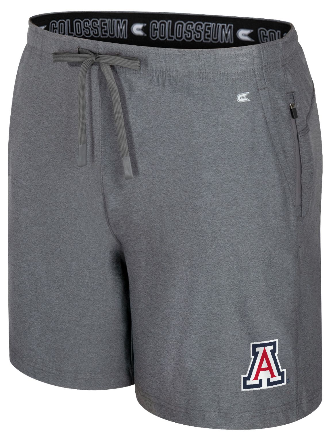 Colosseum Men's Arizona Wildcats Charcoal Gurney Shorts