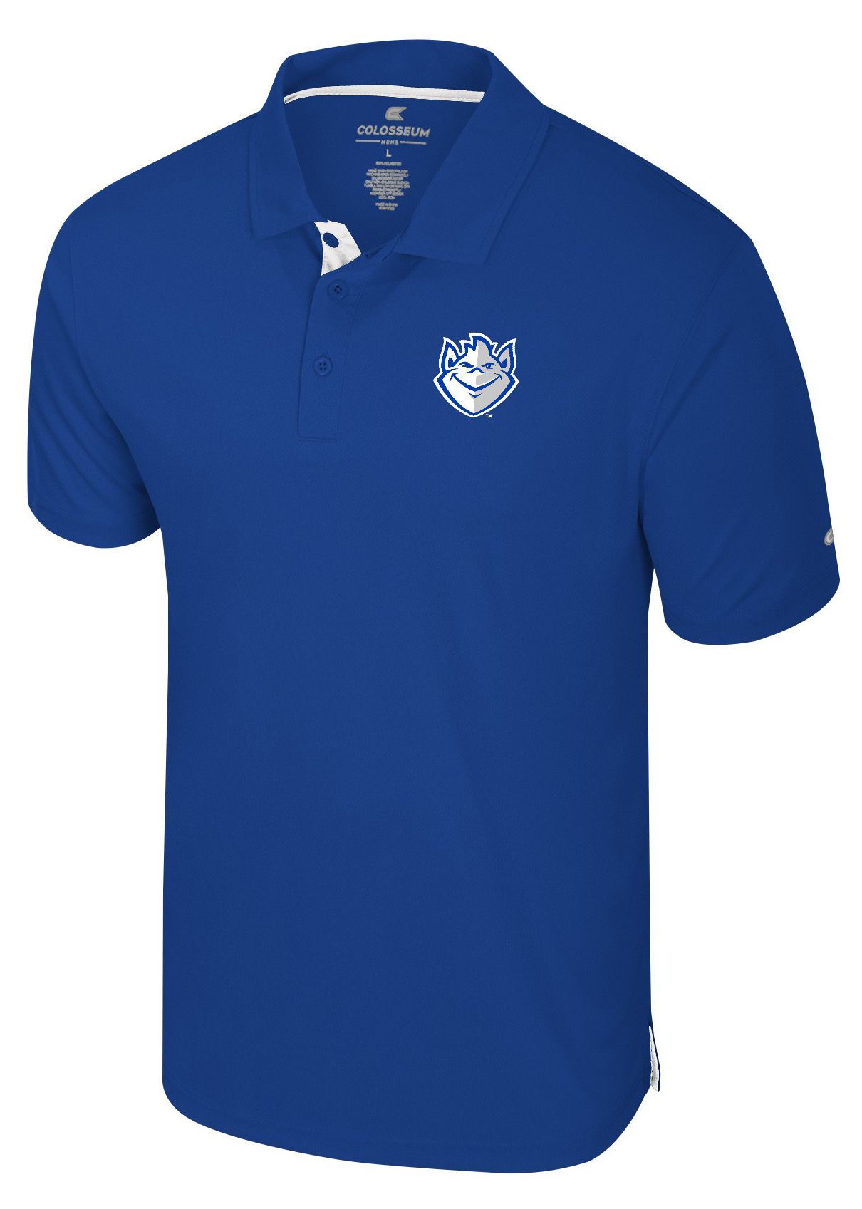 Colosseum Men's Saint Louis Billikens Royal Polo