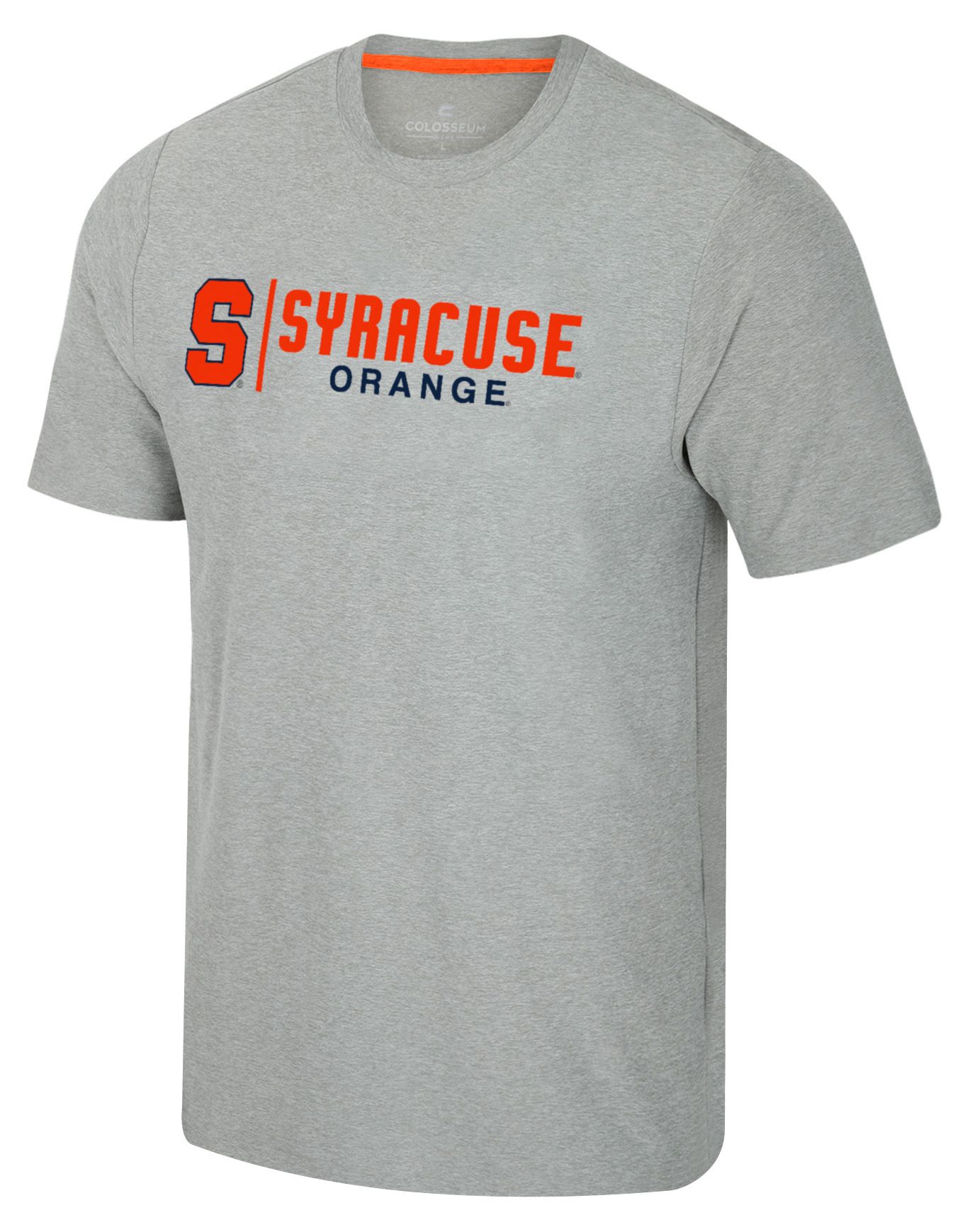 Colosseum Men's Syracuse Orange Grey Herald T-Shirt