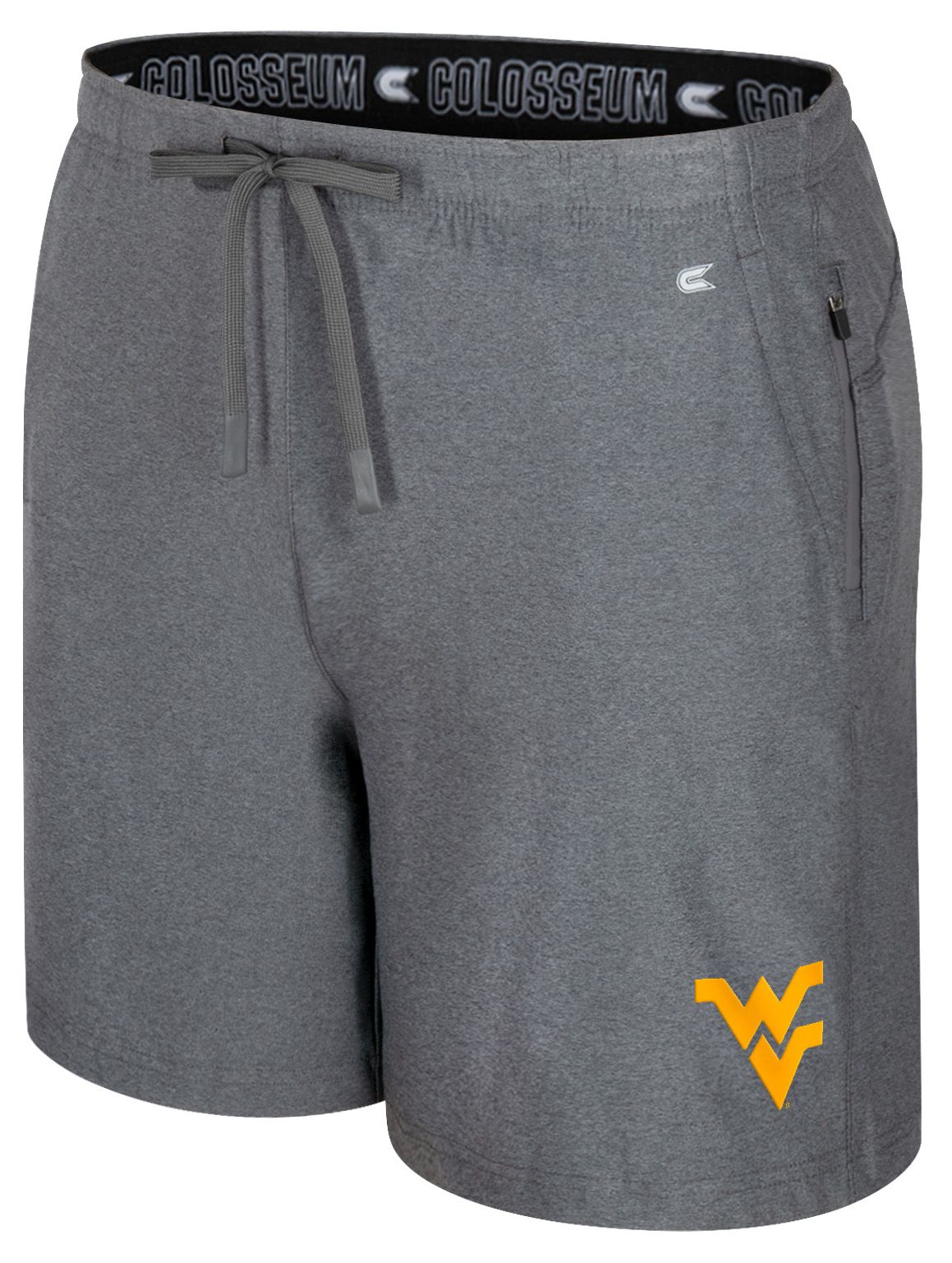 Colosseum Men's West Virginia Mountaineers Charcoal Gurney Shorts