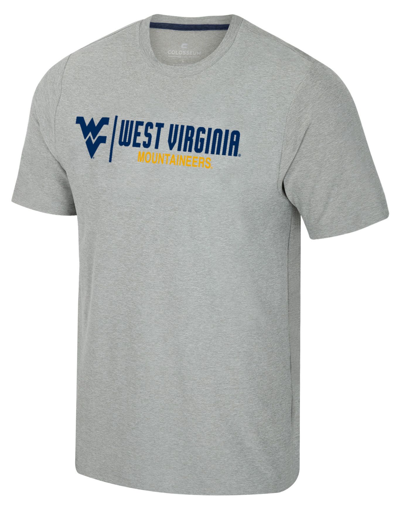 Colosseum Men's West Virginia Mountaineers Grey Herald T-Shirt
