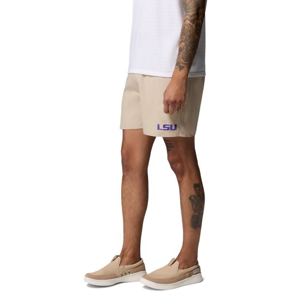 Columbia Men's LSU Tigers Ancient Fossil Terminal Roamer Shorts
