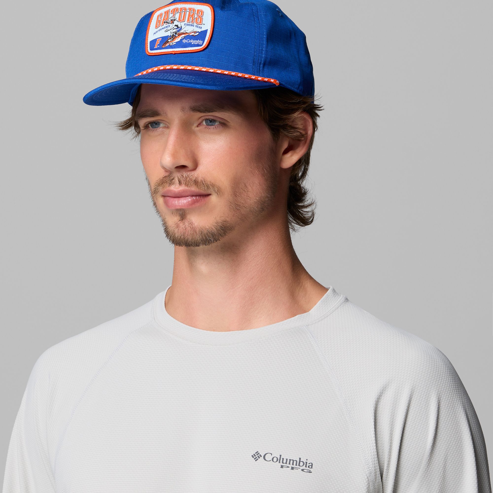 Columbia Adult Florida Gators Blue Rope Snapback Adjustable Hat