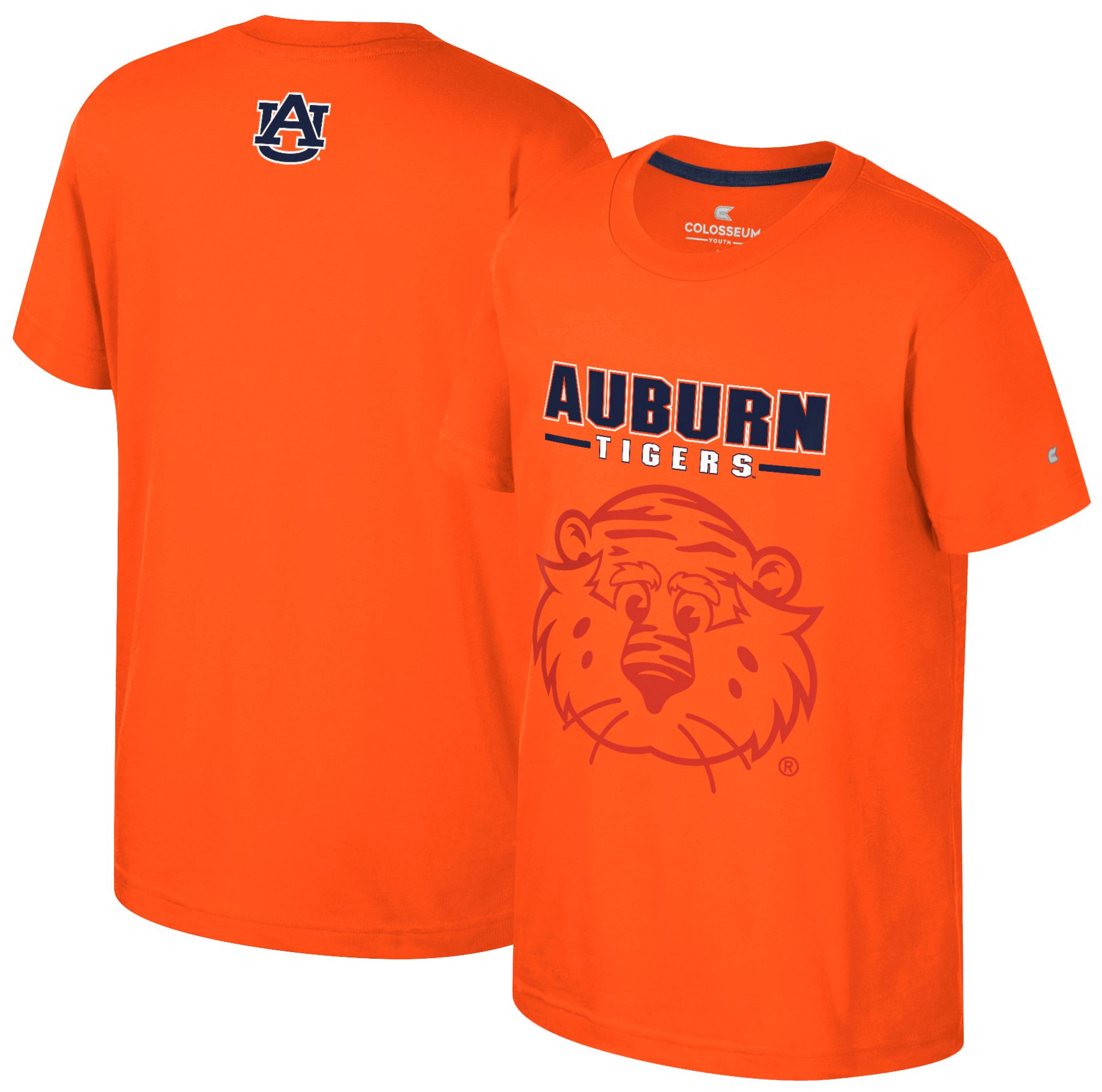 Colosseum Boys' Auburn Tigers Orange Winton T-Shirt