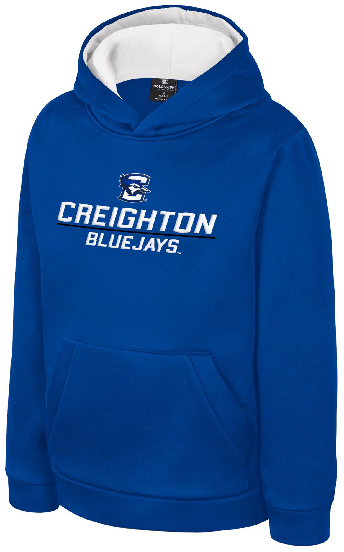 Colosseum Boys' Creighton Bluejays Royal Pullover Hoodie