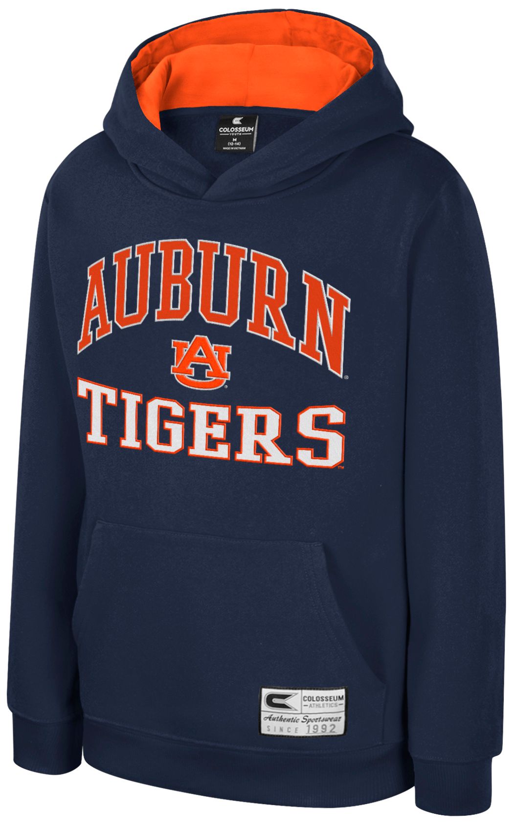 Colosseum Boys' Auburn Tigers Navy Judo Hoodie
