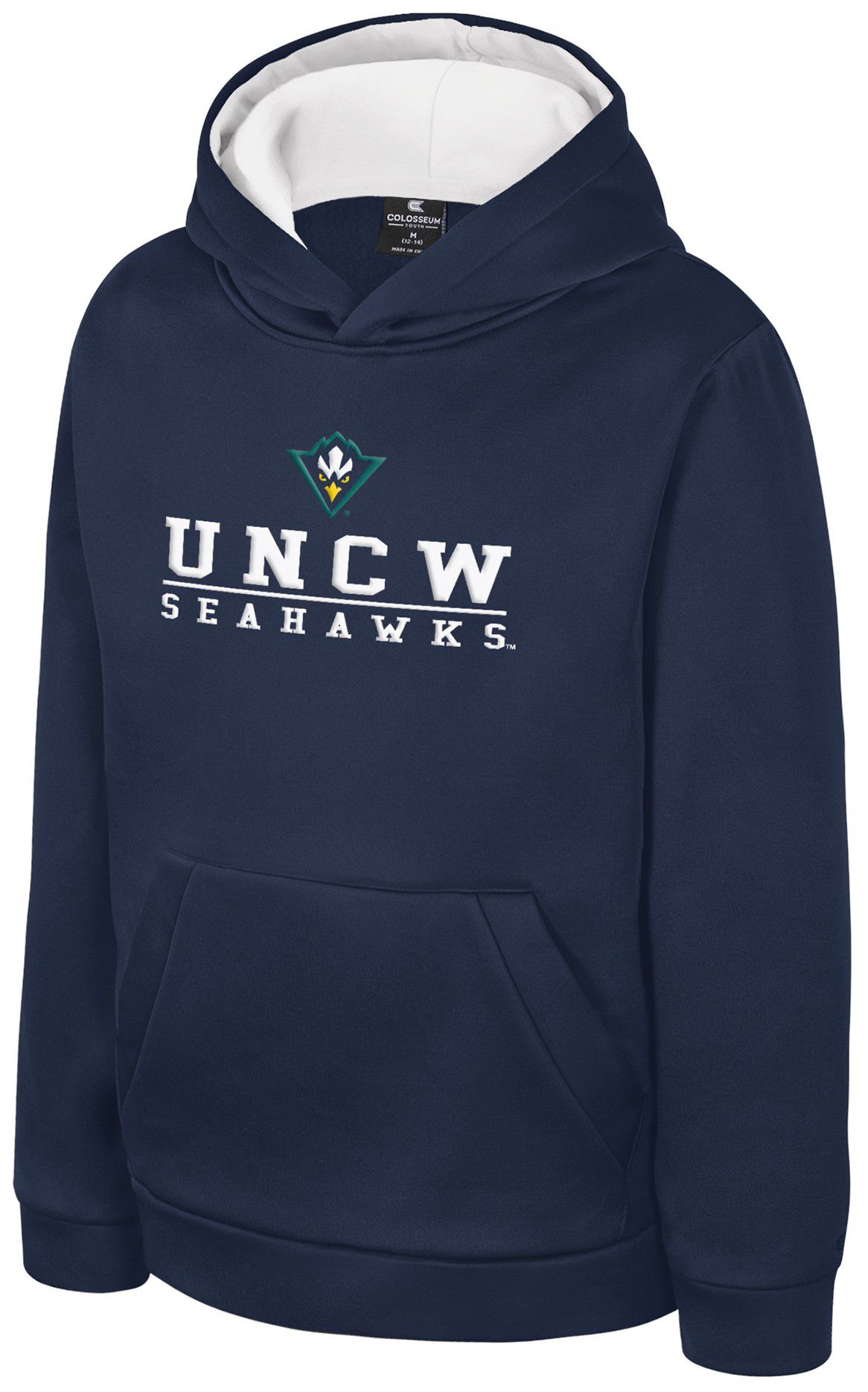 Colosseum Boys' UNC-Wilmington  Seahawks Navy Pullover Hoodie