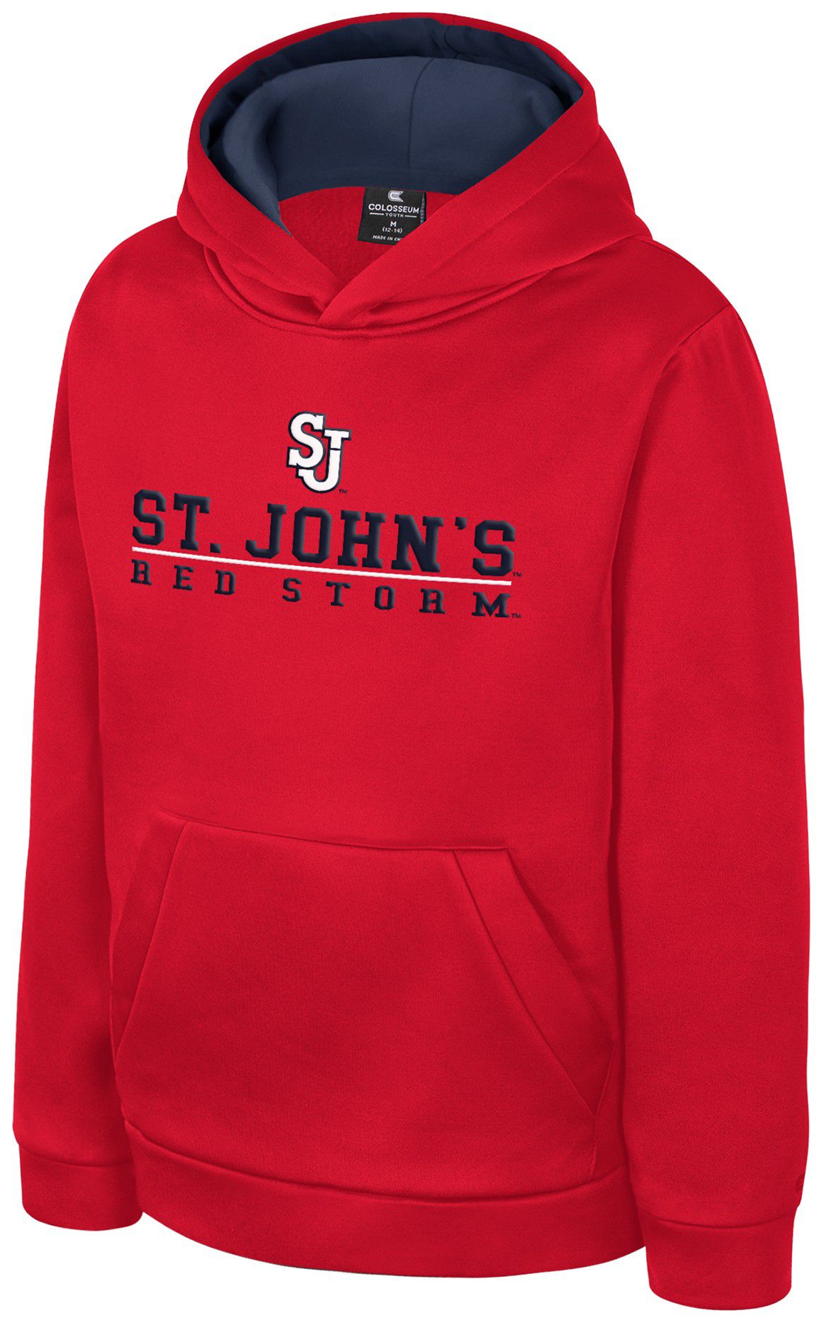 Colosseum Boys' St. John's Red Storm Red Pullover Hoodie