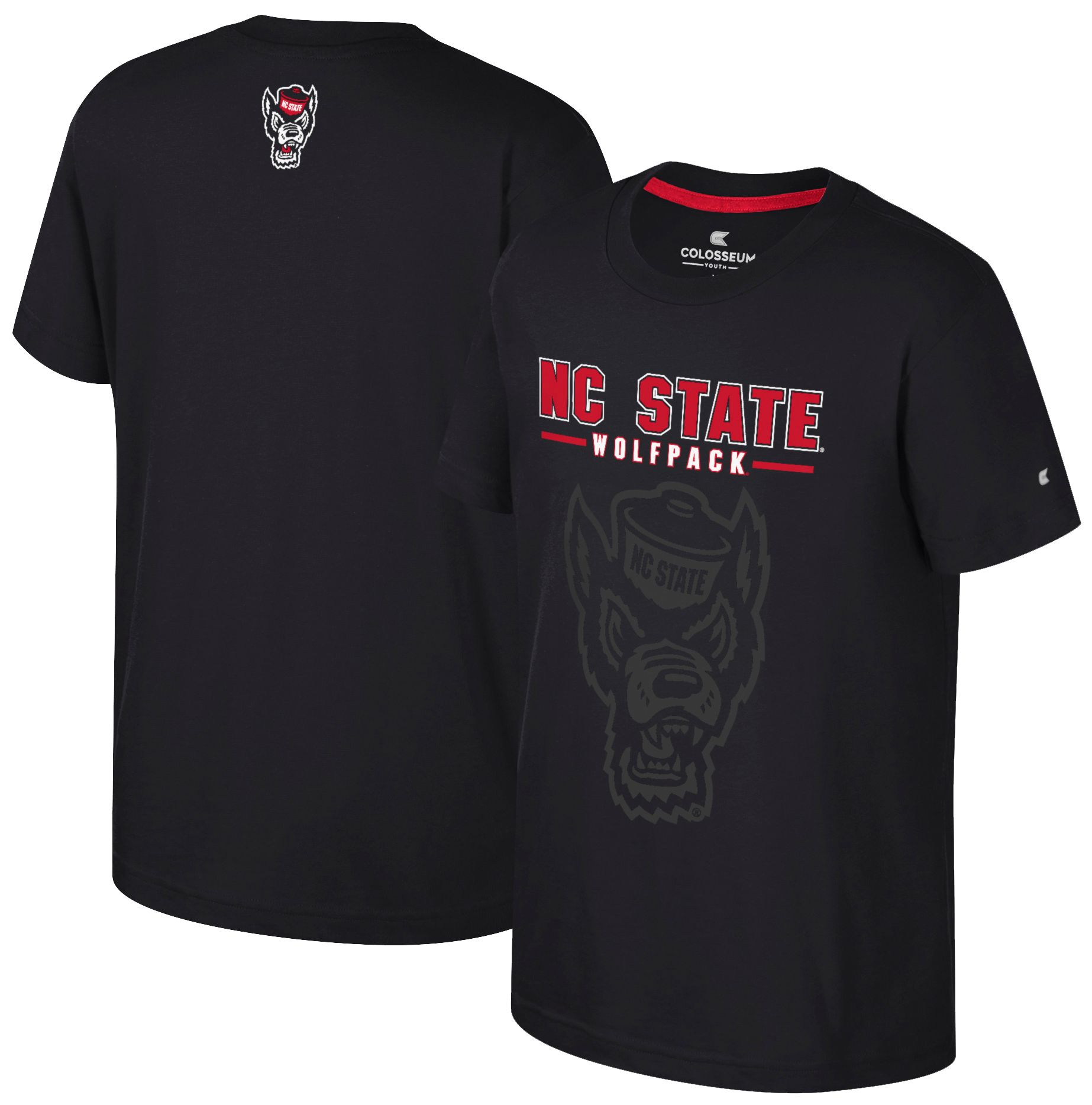 Colosseum Boys' NC State Wolfpack Black Winton T-Shirt