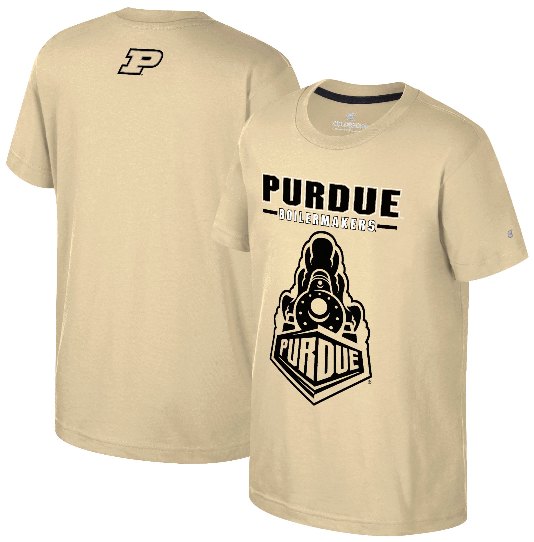 Colosseum Boys' Purdue Boilermakers Vegas Gold Winton T-Shirt