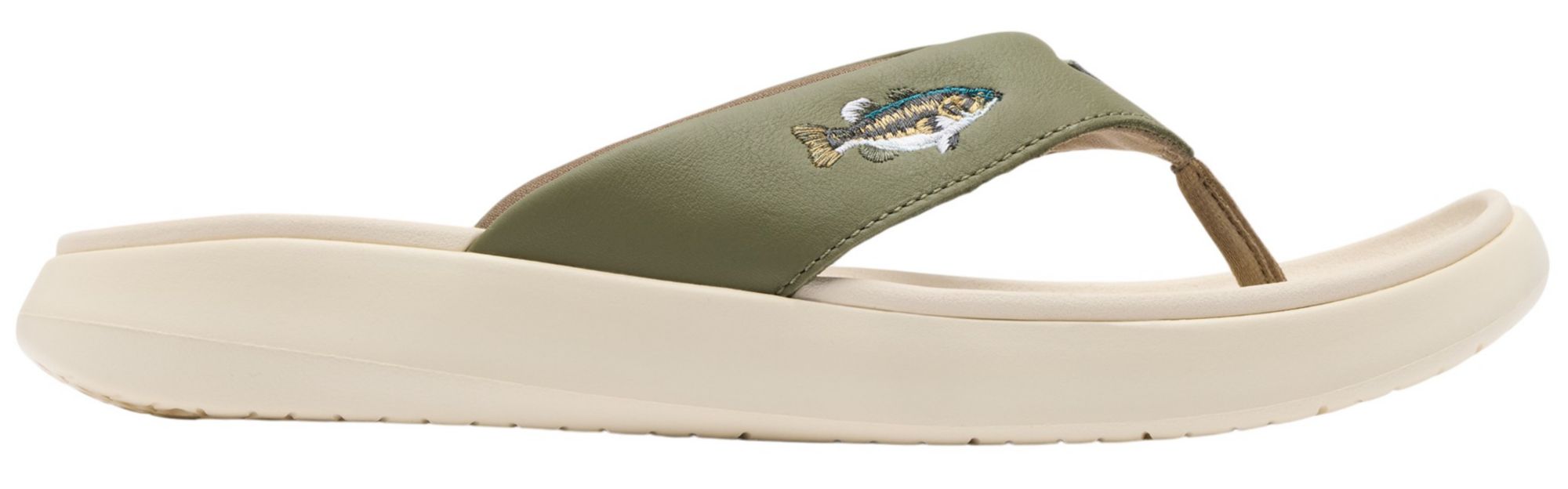 Columbia Men's Boatside Fish PFG Flip Flops