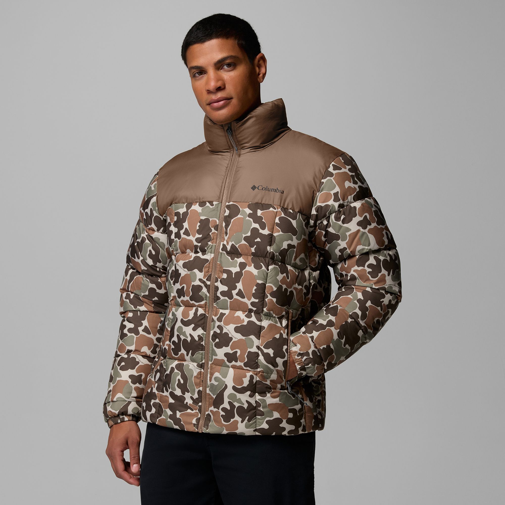 Fossil Puzzle Camo/Otter Brown