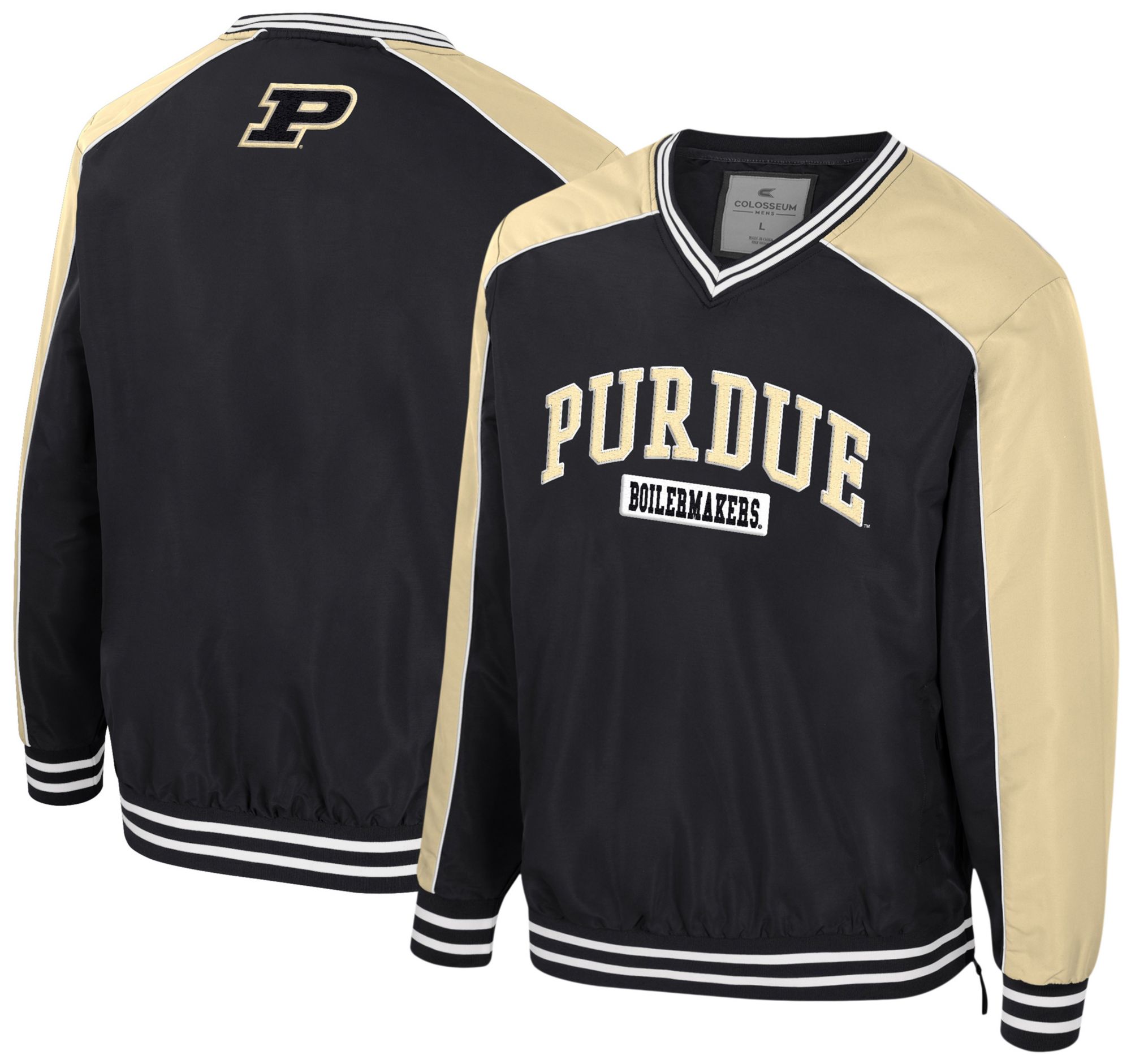 Colosseum Men's Purdue Boilermakers Coach Jacket