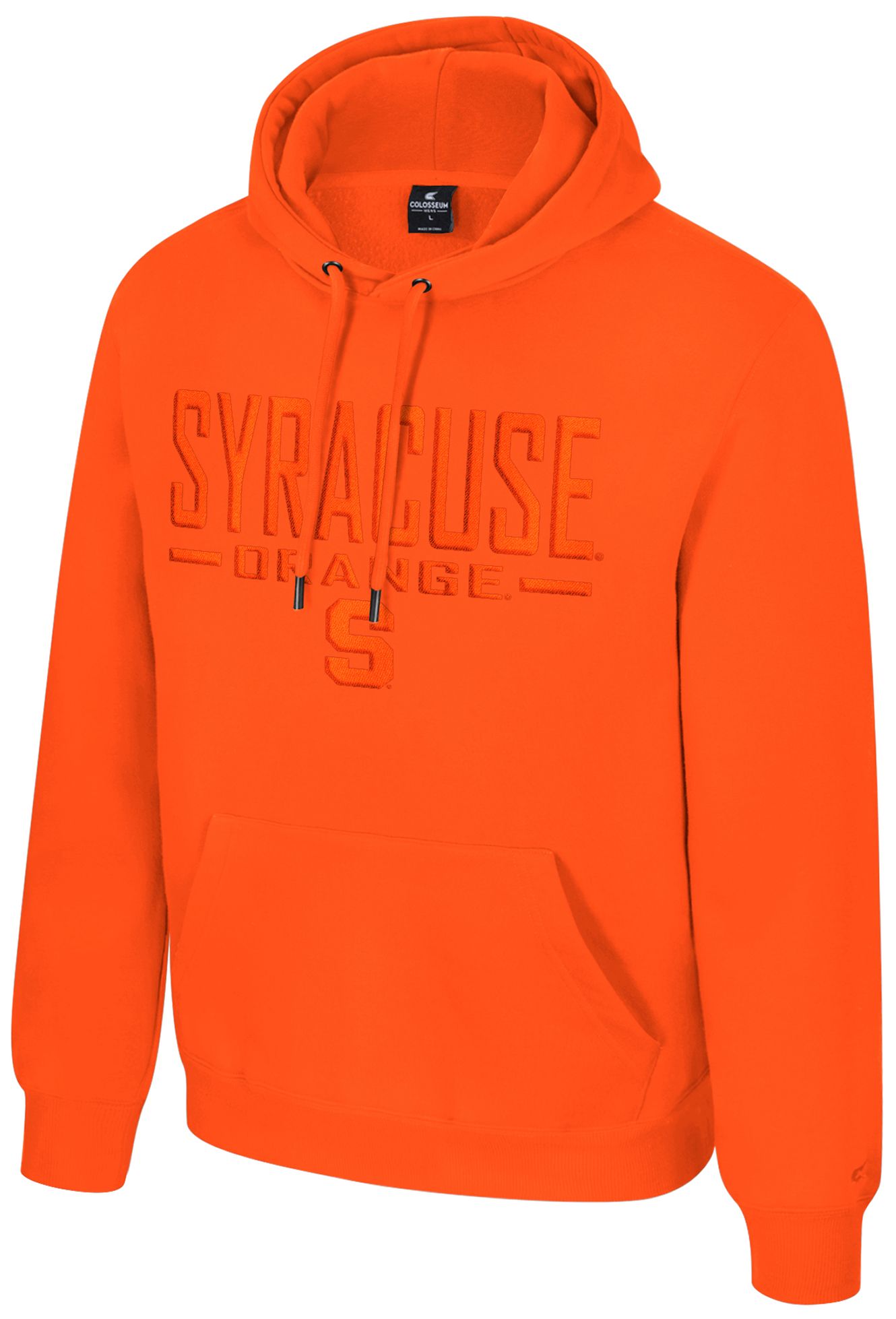Colosseum Men's Syracuse Orange Orange Mikey Tonal Hoodie