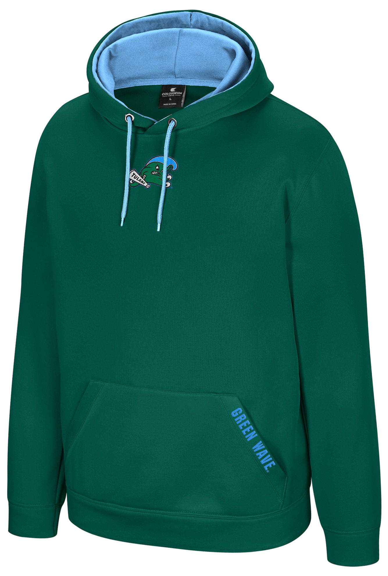 Colosseum Men's Tulane Green Wave Promo Hoodie