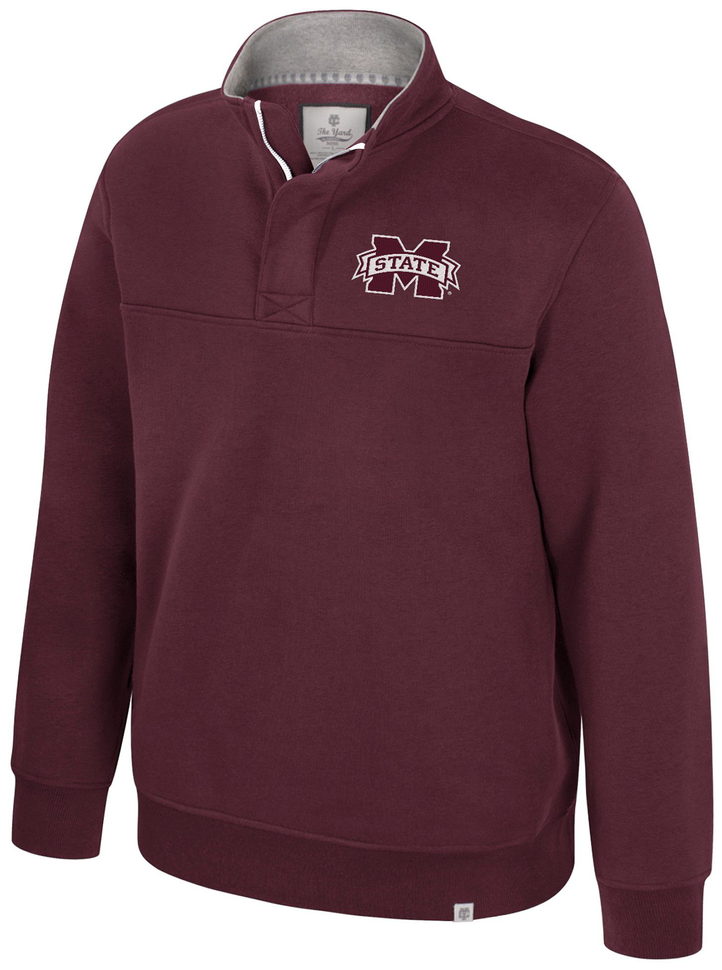 Colosseum Men's Mississippi State Bulldogs Vintage Quarter-Zip