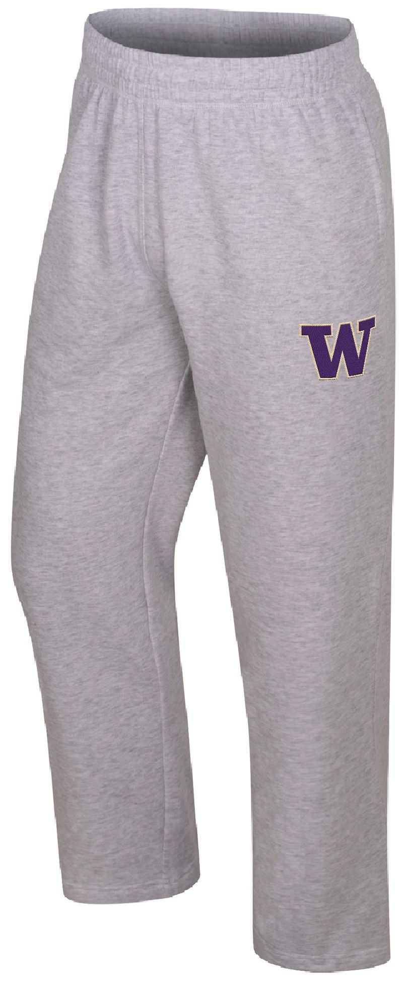 Colosseum Men's Washington Huskies Light Heather Gray Marcus Open Bottom Pants