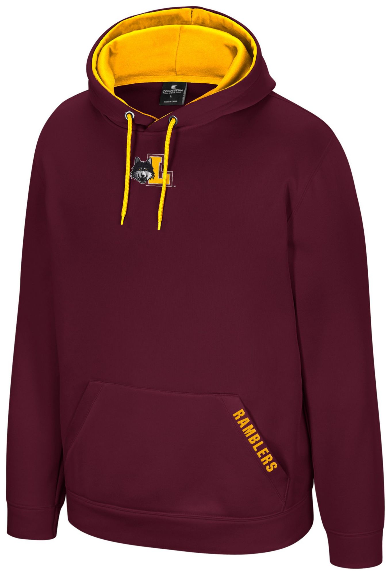 Colosseum Men's Loyola-Chicago Ramblers Promo Player Hoodie