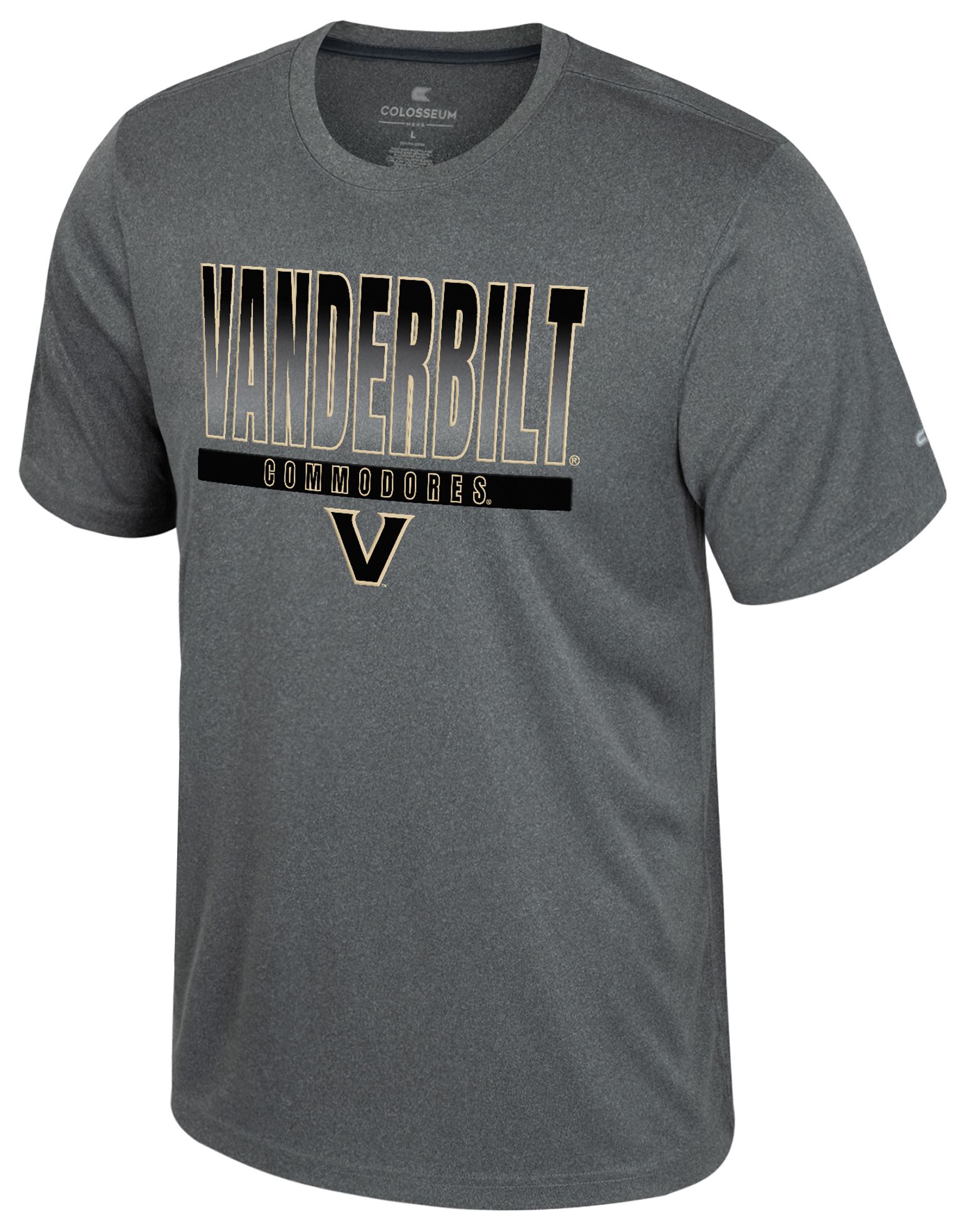 Colosseum Men's Vanderbilt Commodores Heather Charcoal Maitre D T-Shirt