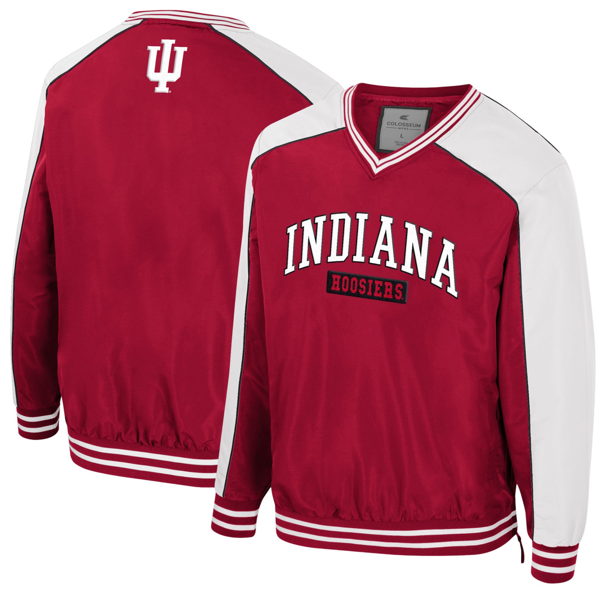 Colosseum Men's Indiana Hoosiers Coach Jacket