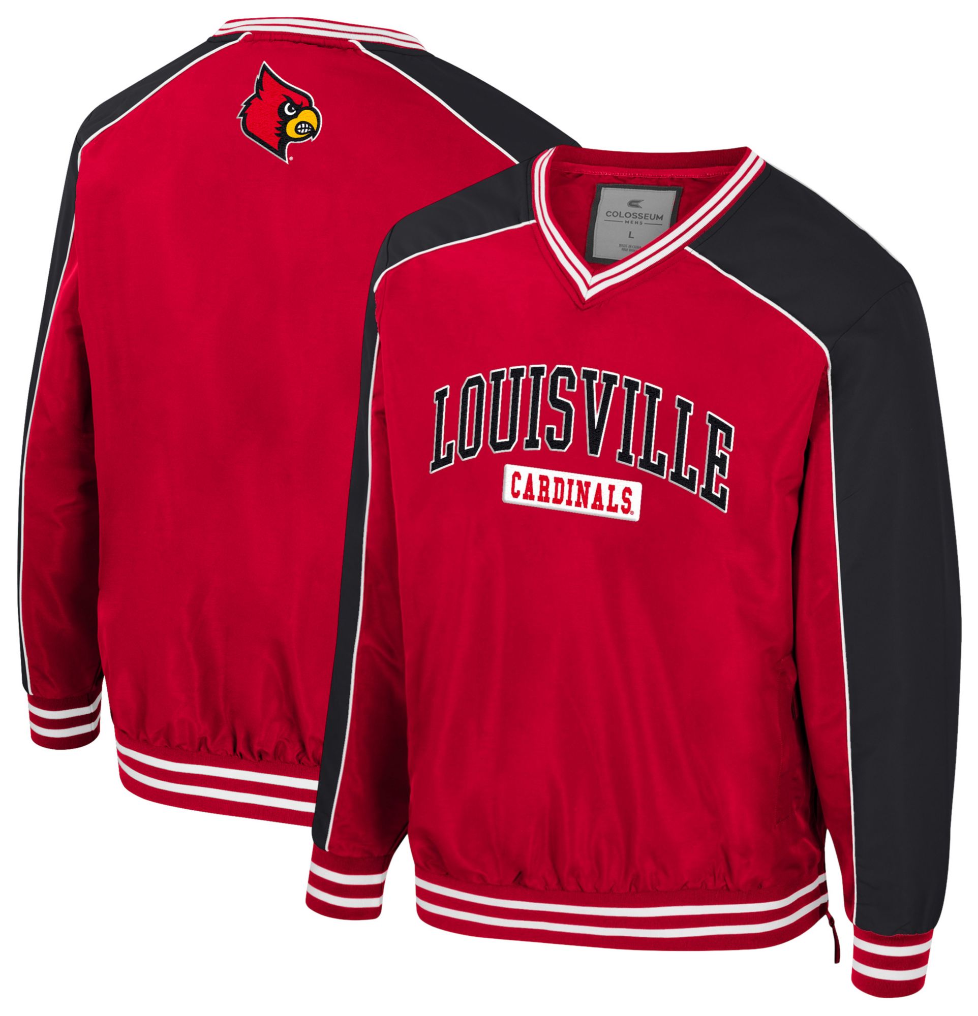 Colosseum Men's Louisville Cardinals Coach Jacket