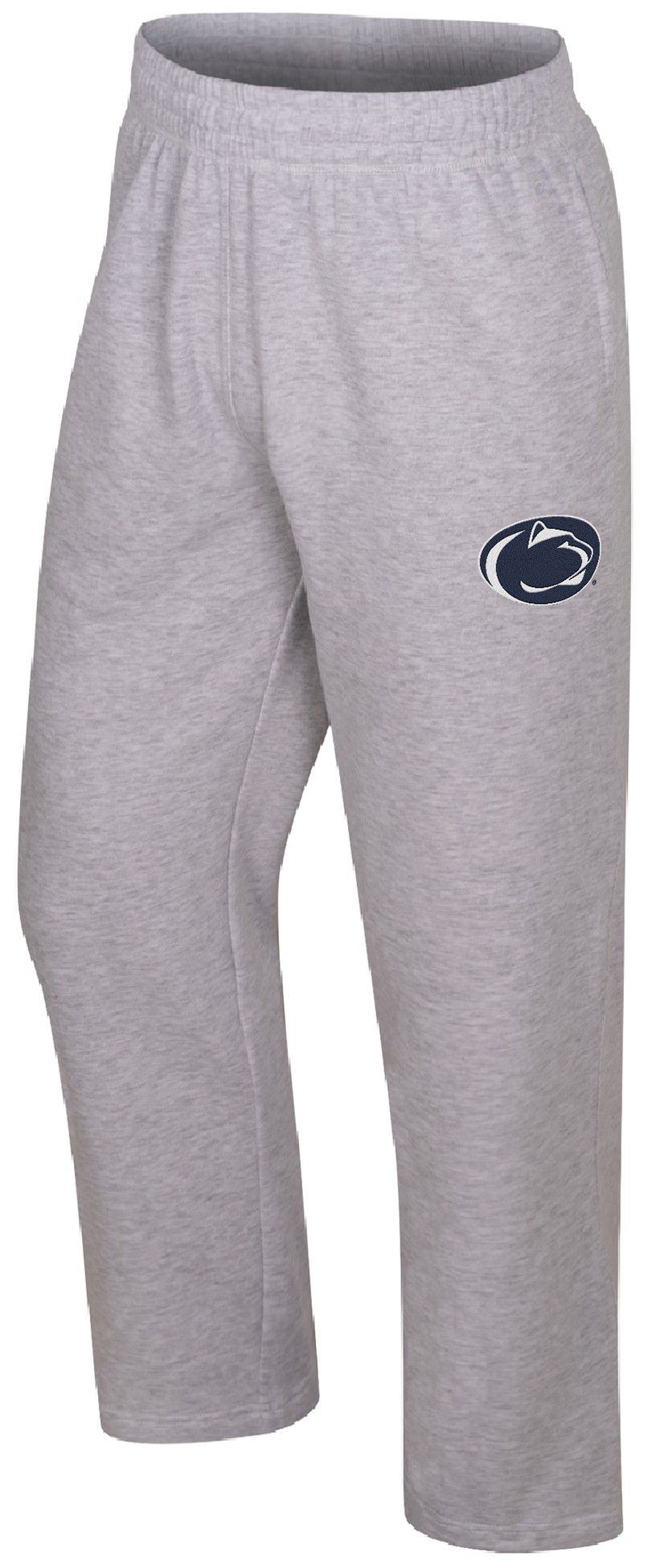 Colosseum Men's Penn State Nittany Lions Light Heather Gray Marcus Open Bottom Pants