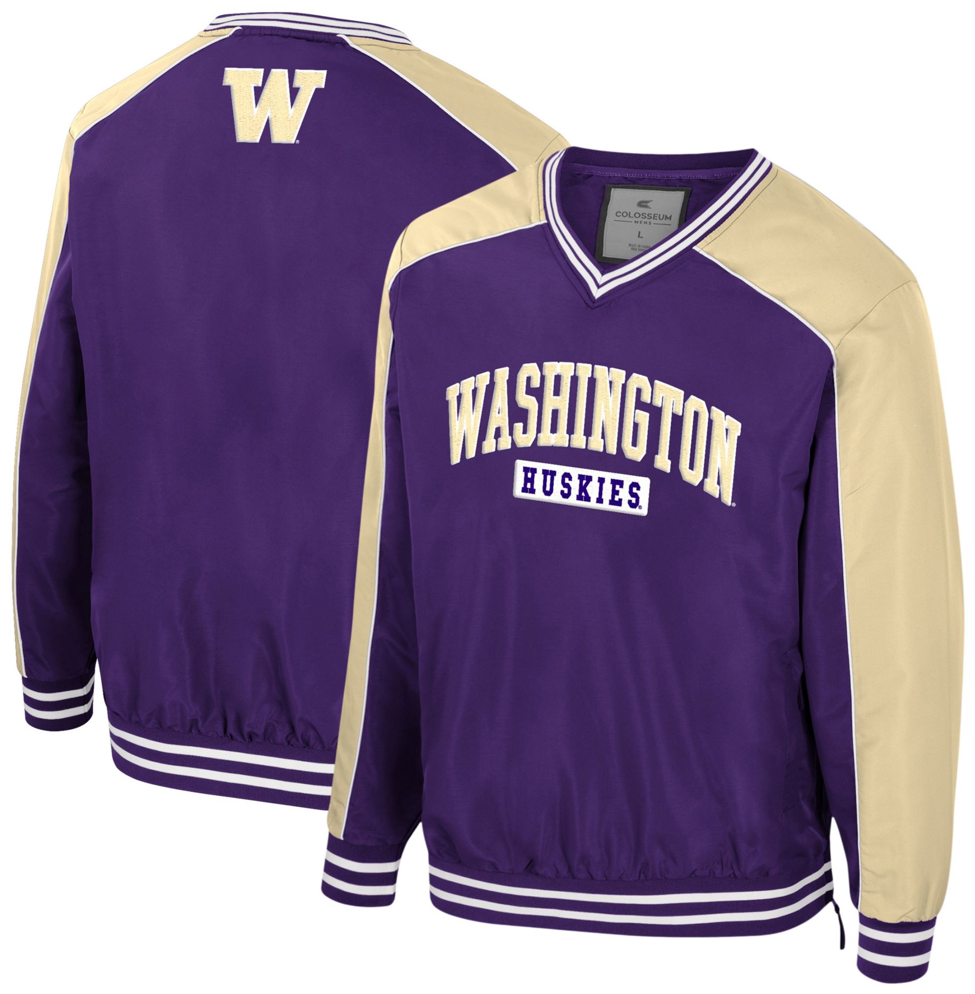 Colosseum Men's Washington Huskies Coach Jacket