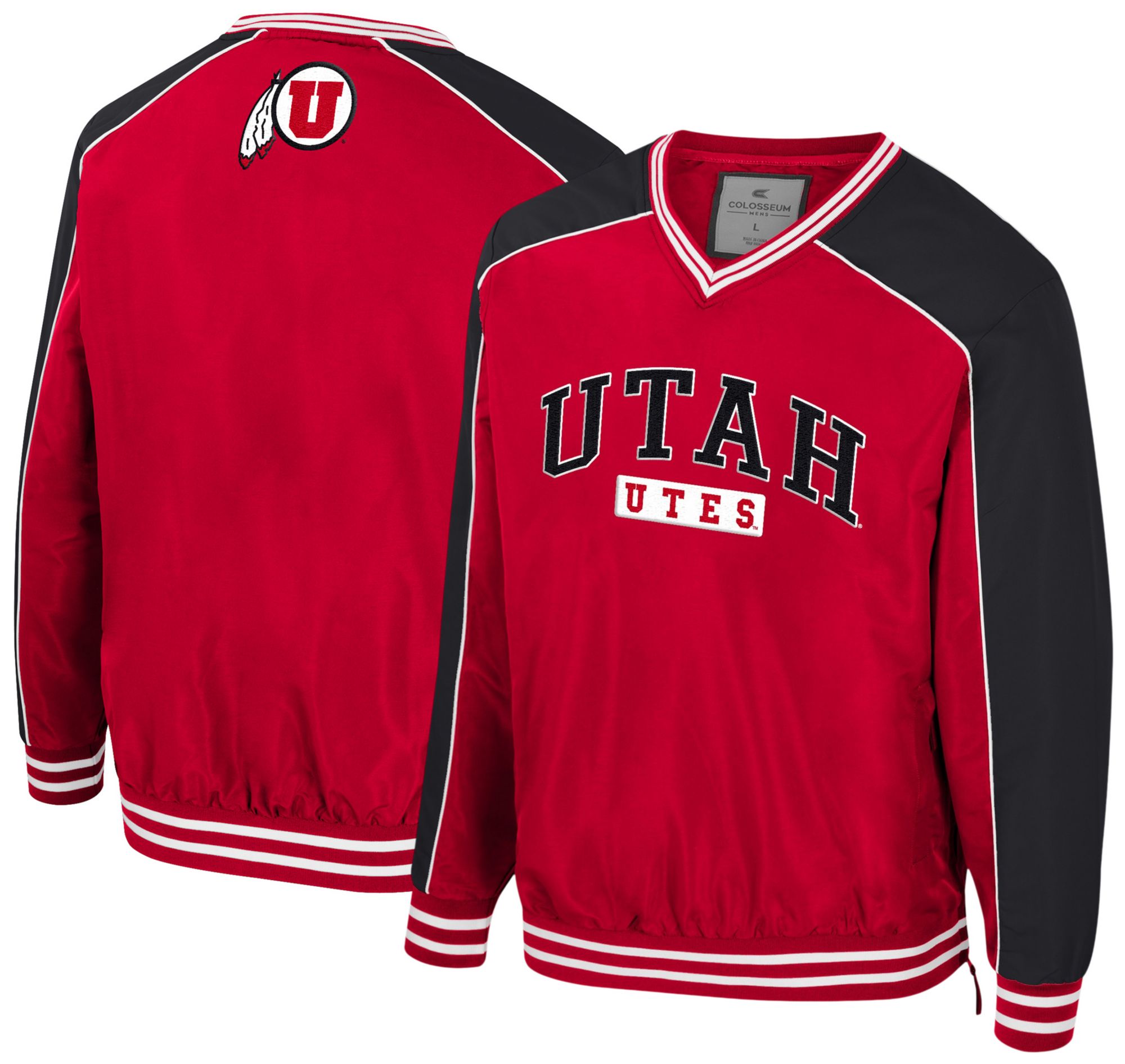 Colosseum Men's Utah Utes Coach Jacket