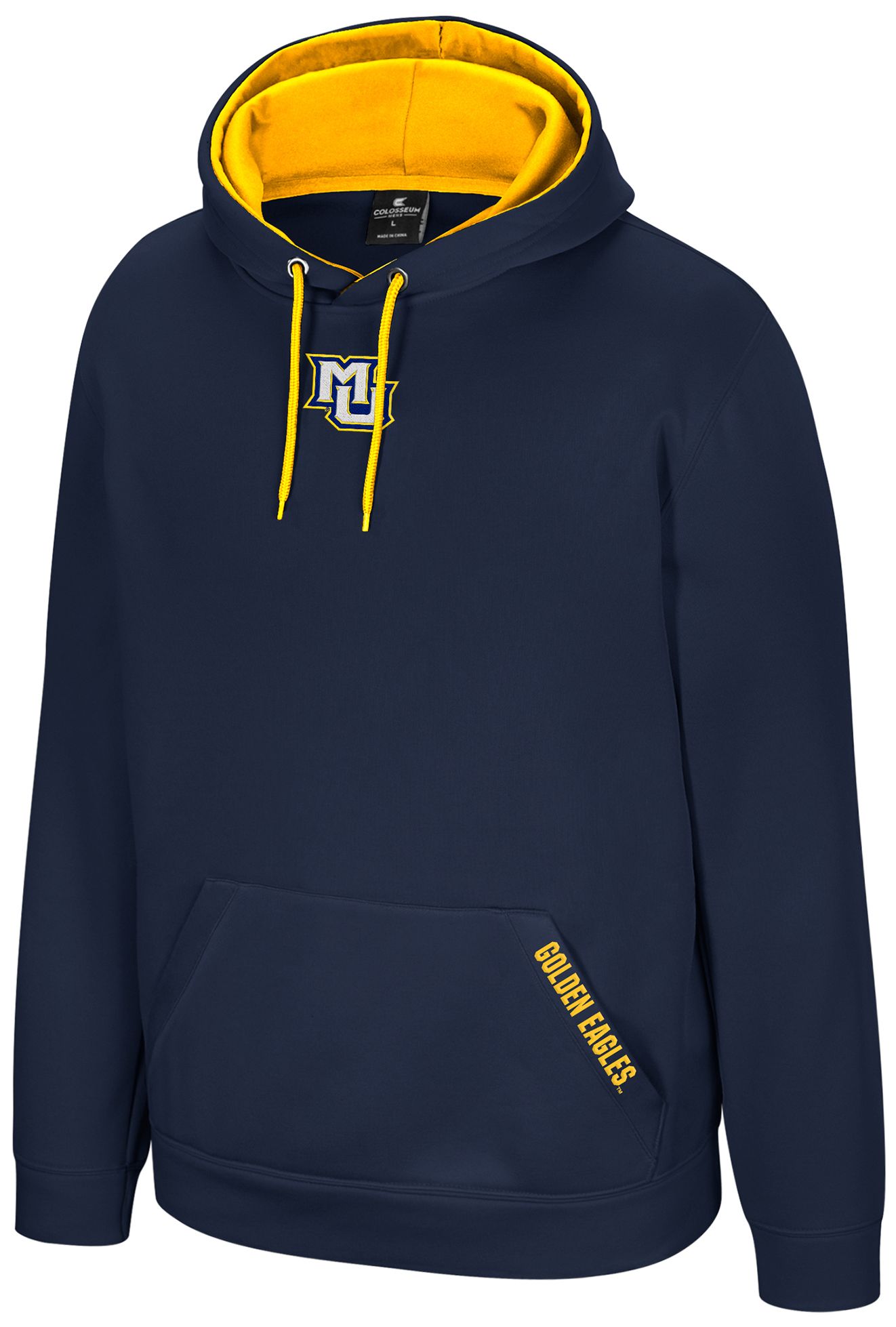 Colosseum Men's Marquette Golden Eagles Promo Hoodie