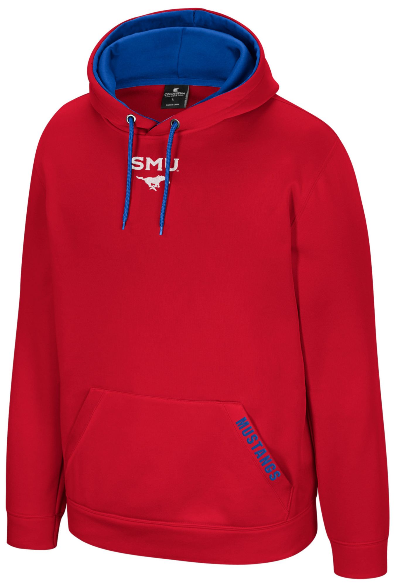 Colosseum Men's Southern Methodist Mustangs Promo Hoodie