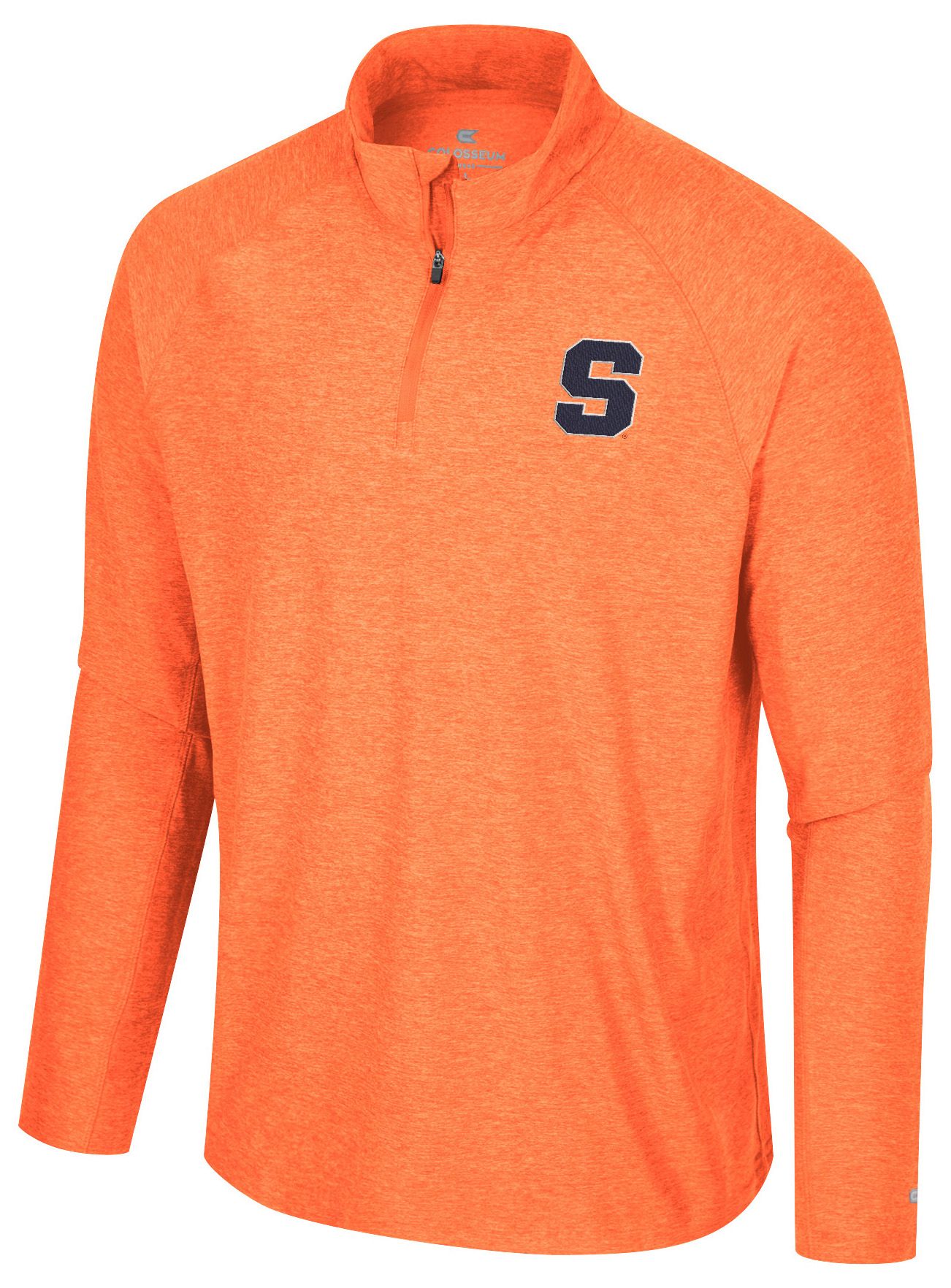 Colosseum Men's Syracuse Orange Orange 1/4 Zip Jacket