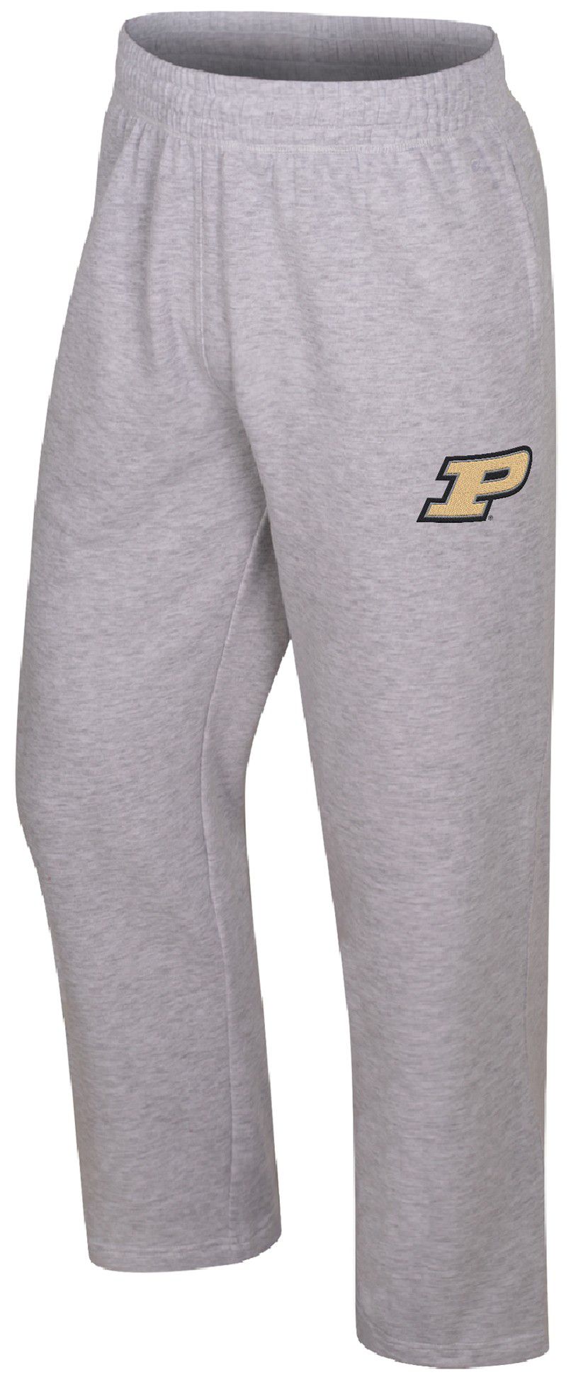 Colosseum Men's Purdue Boilermakers Light Heather Gray Marcus Open Bottom Pants