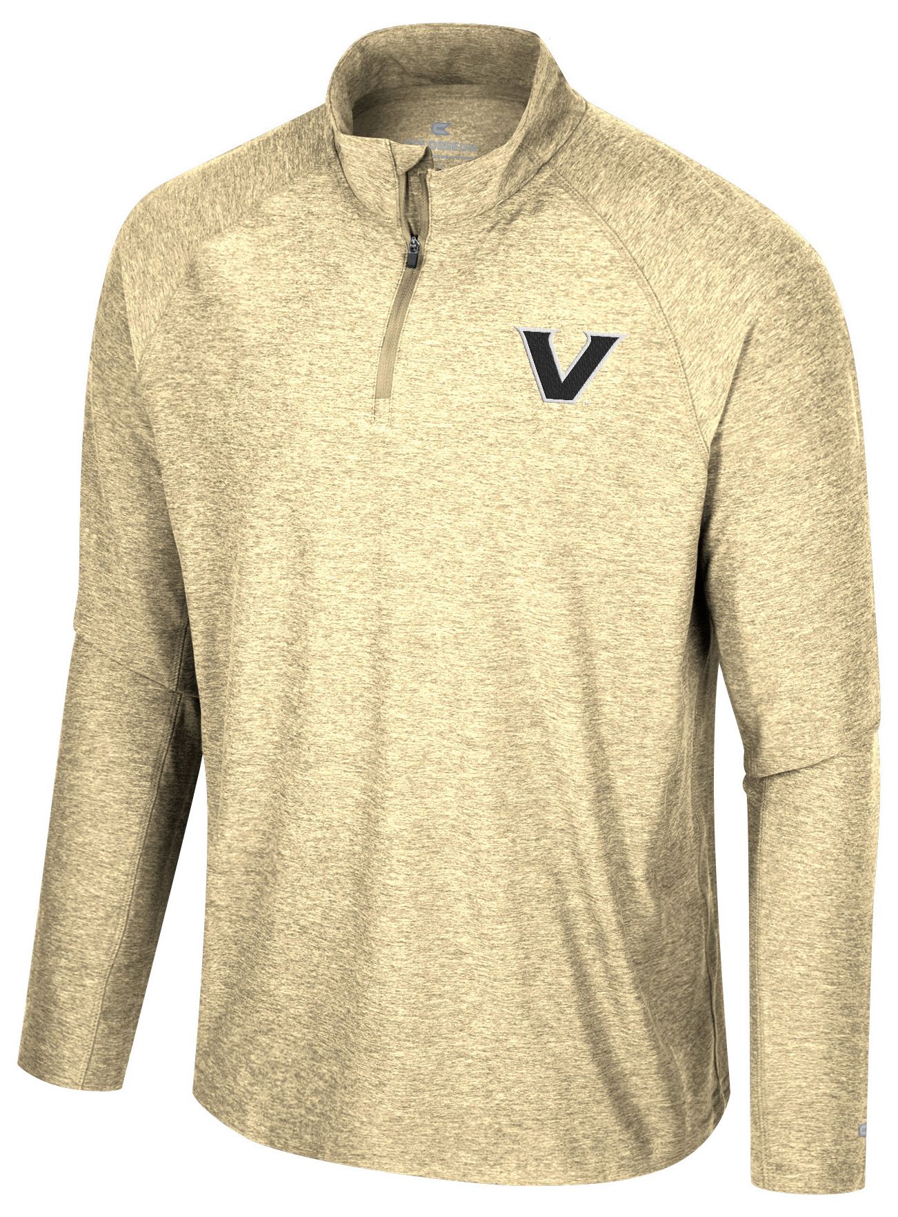 Colosseum Men's Vanderbilt Commodores Gold 1/4 Zip Jacket