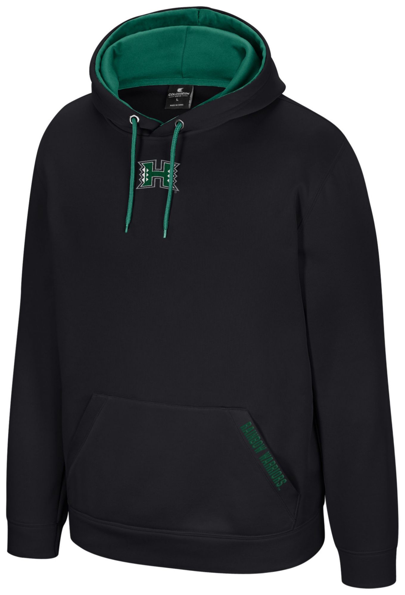 Colosseum Men's Hawai'i Warriors Promo Player Hoodie, Black
